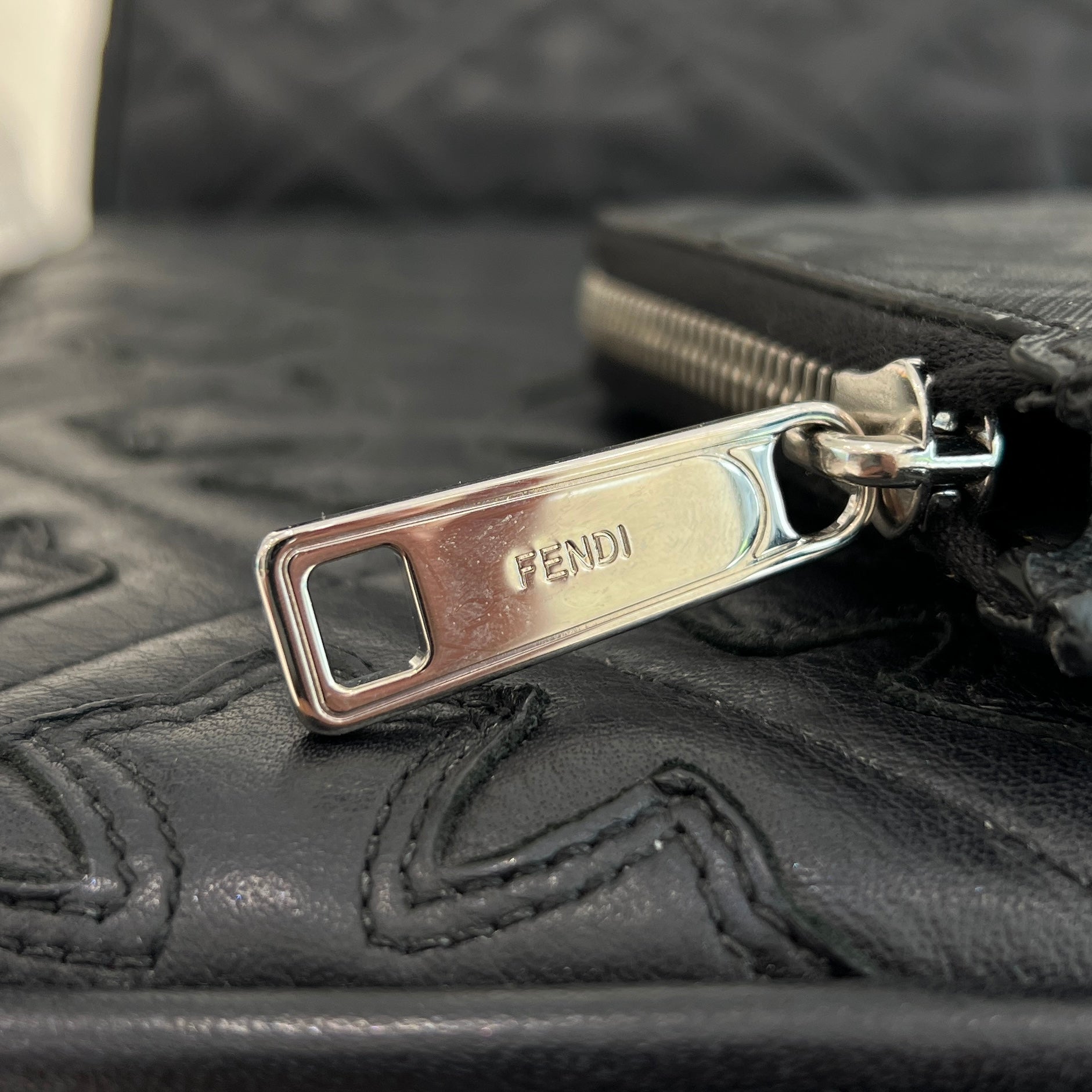 FENDI 2022AW FF Fabric Card Case 7M0341 AJJ8 F0TUH フェンディ FFファブリック カードケース