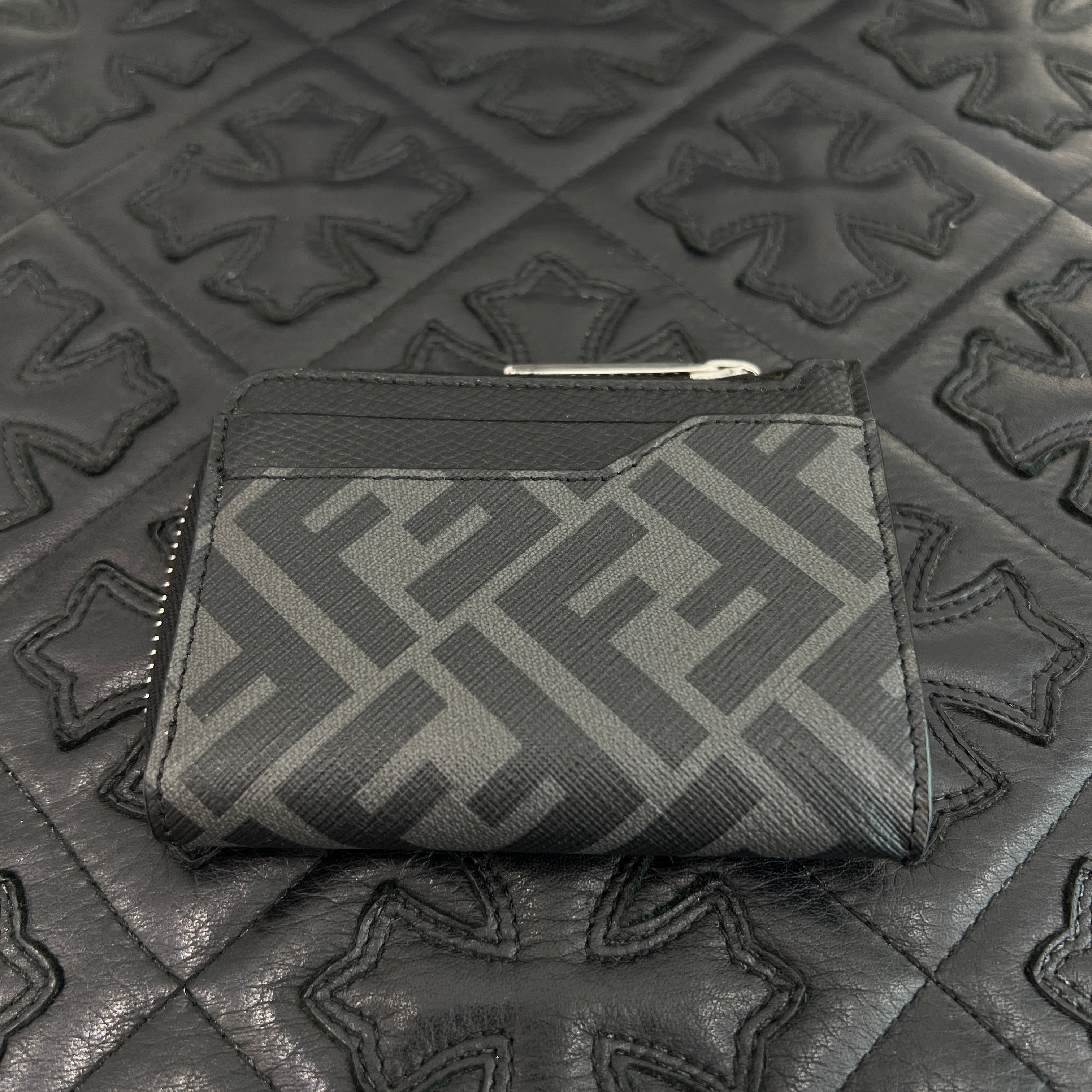 FENDI 2022AW FF Fabric Card Case 7M0341 AJJ8 F0TUH フェンディ FFファブリック カードケース