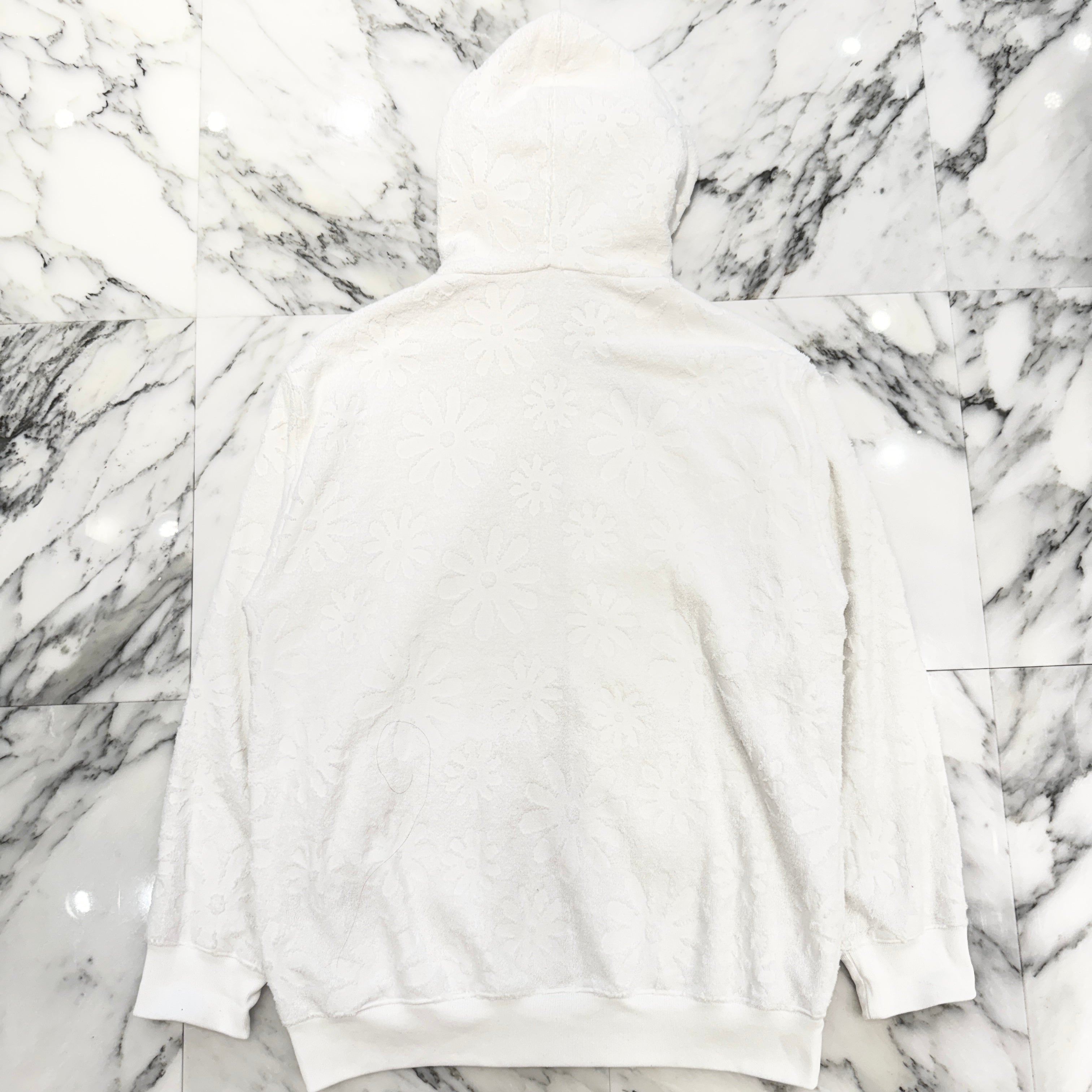 PRADA 2022 Jacquard Terry Cloth Hoodie UJL13A S221 10ES Size S プラダ ジャカード テリークロス フーディー サイズS