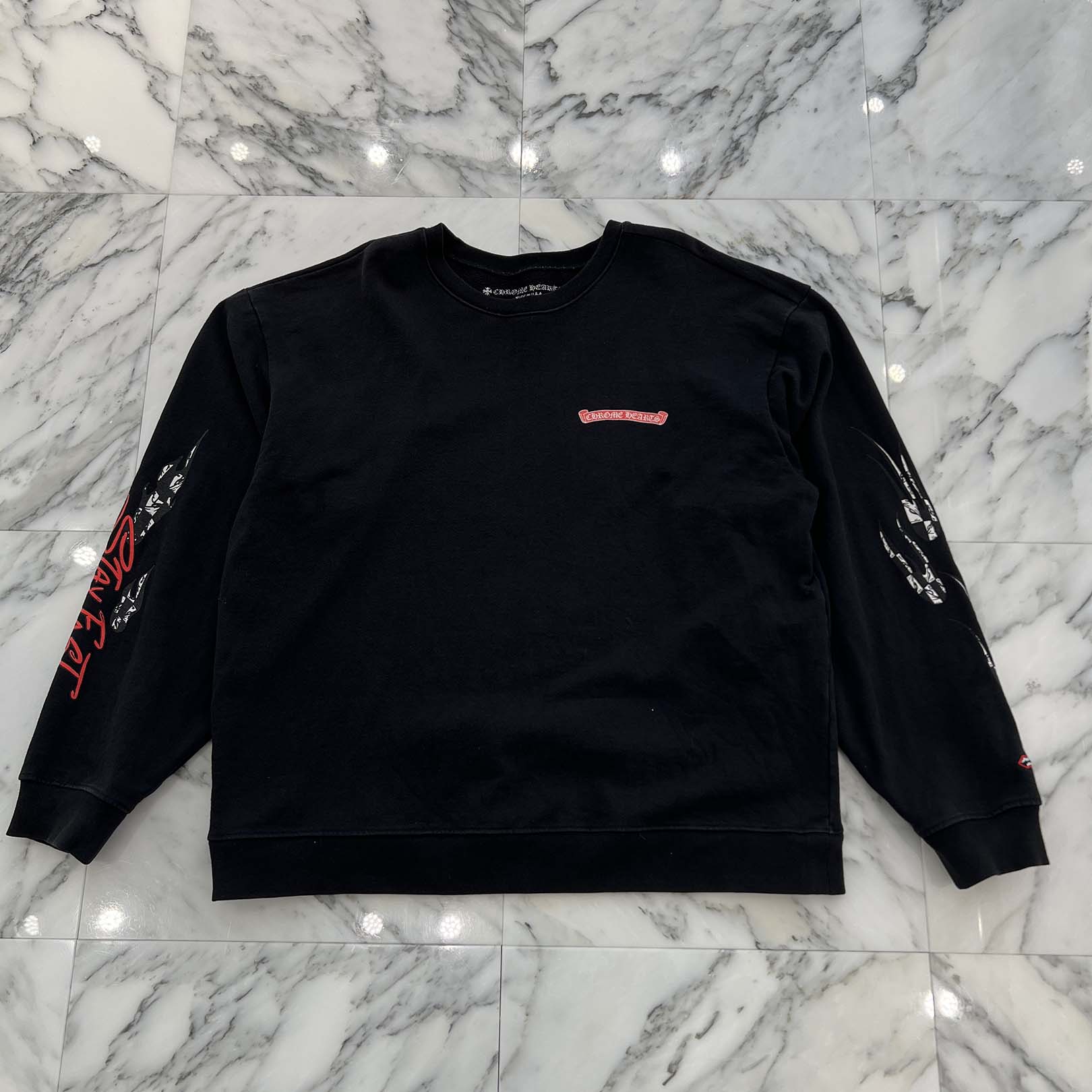 CHROME HEARTS × MATTY BOY PPO STAY FAST RACE TEAM Sweatshirt Size XXL クロムハーツ × マッティボーイ ステイファスト レースチーム スウェットシャツ サイズXXL