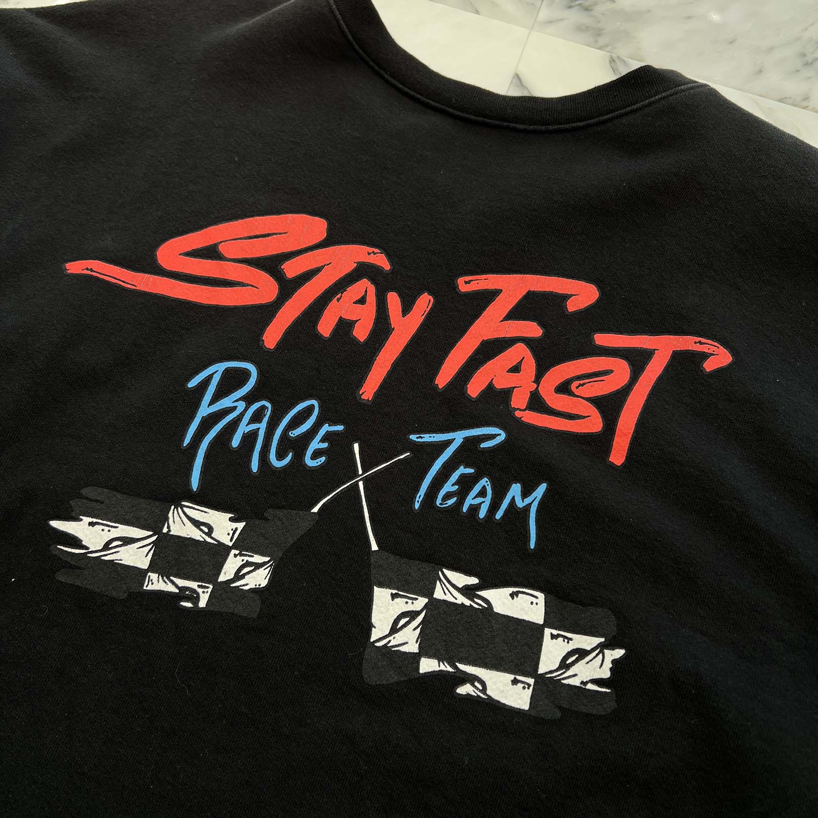 CHROME HEARTS × MATTY BOY PPO STAY FAST RACE TEAM Sweatshirt Size XXL クロムハーツ × マッティボーイ ステイファスト レースチーム スウェットシャツ サイズXXL