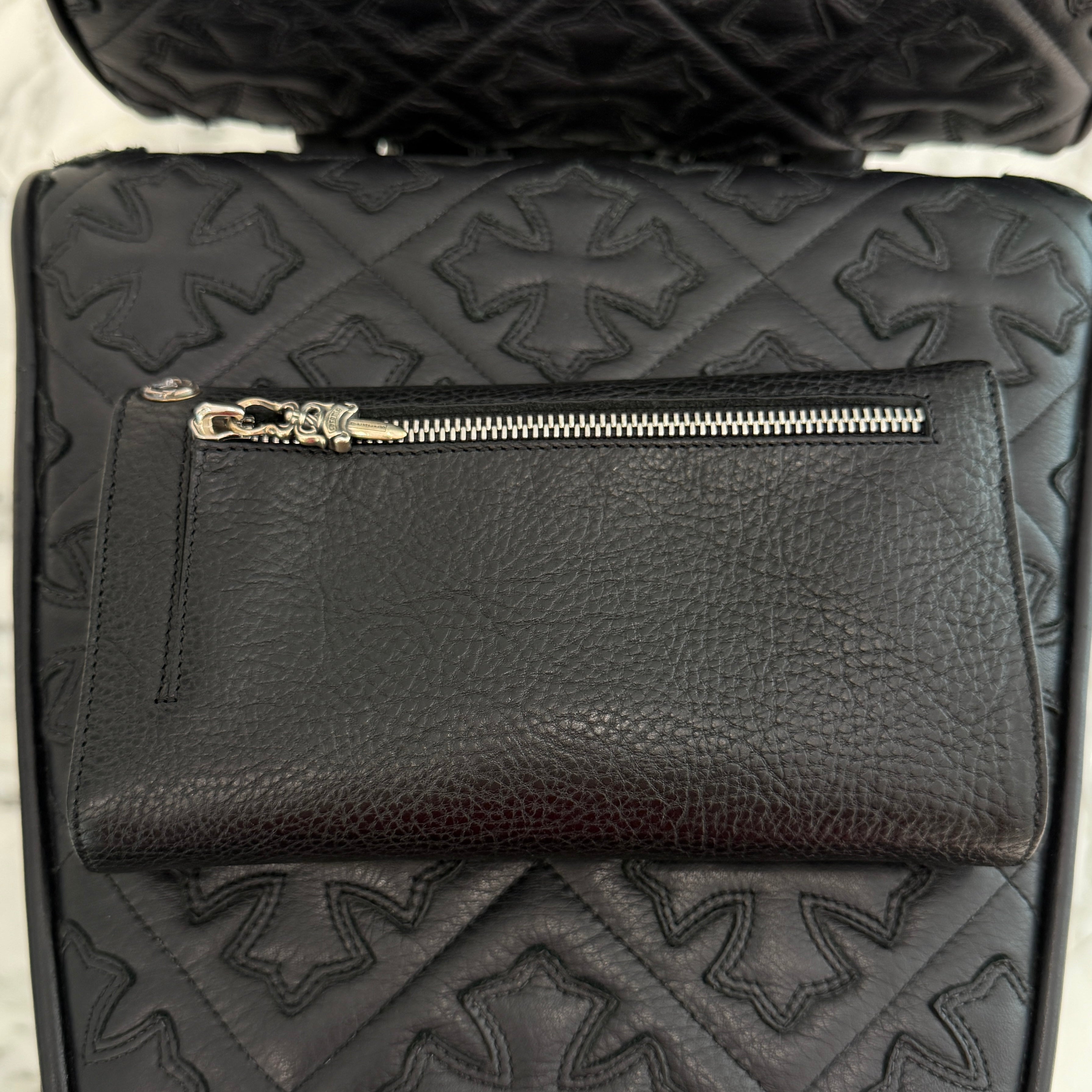 CHROME HEARTS Wave Cross Ball Wallet クロムハーツ ウェーブ クロスボール ウォレット