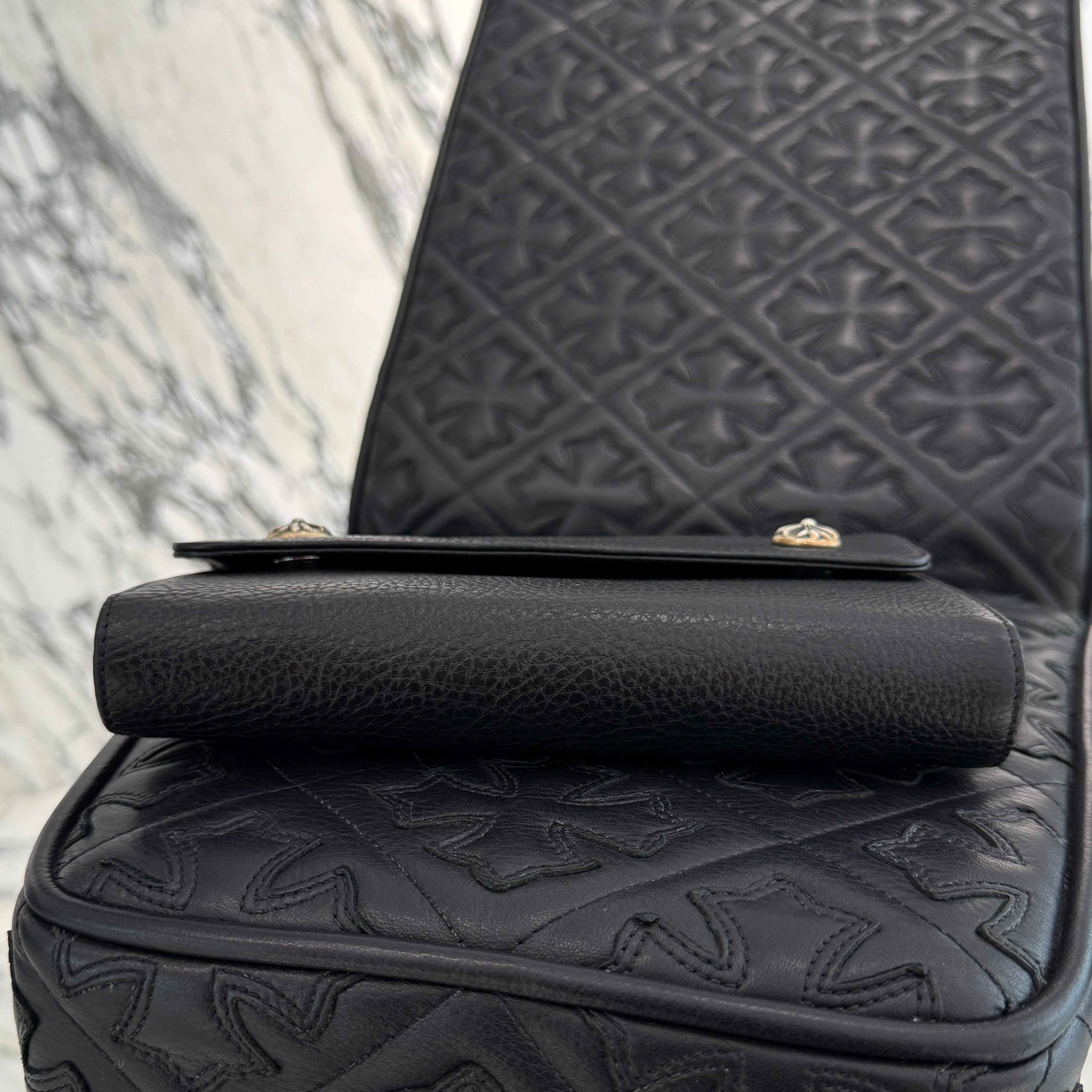 CHROME HEARTS Wave Cross Ball Wallet クロムハーツ ウェーブ クロスボール ウォレット