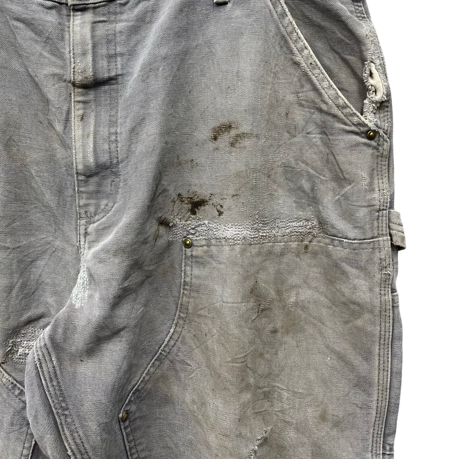 Carhartt Double Knee Denim Painter Pants Size 38×34