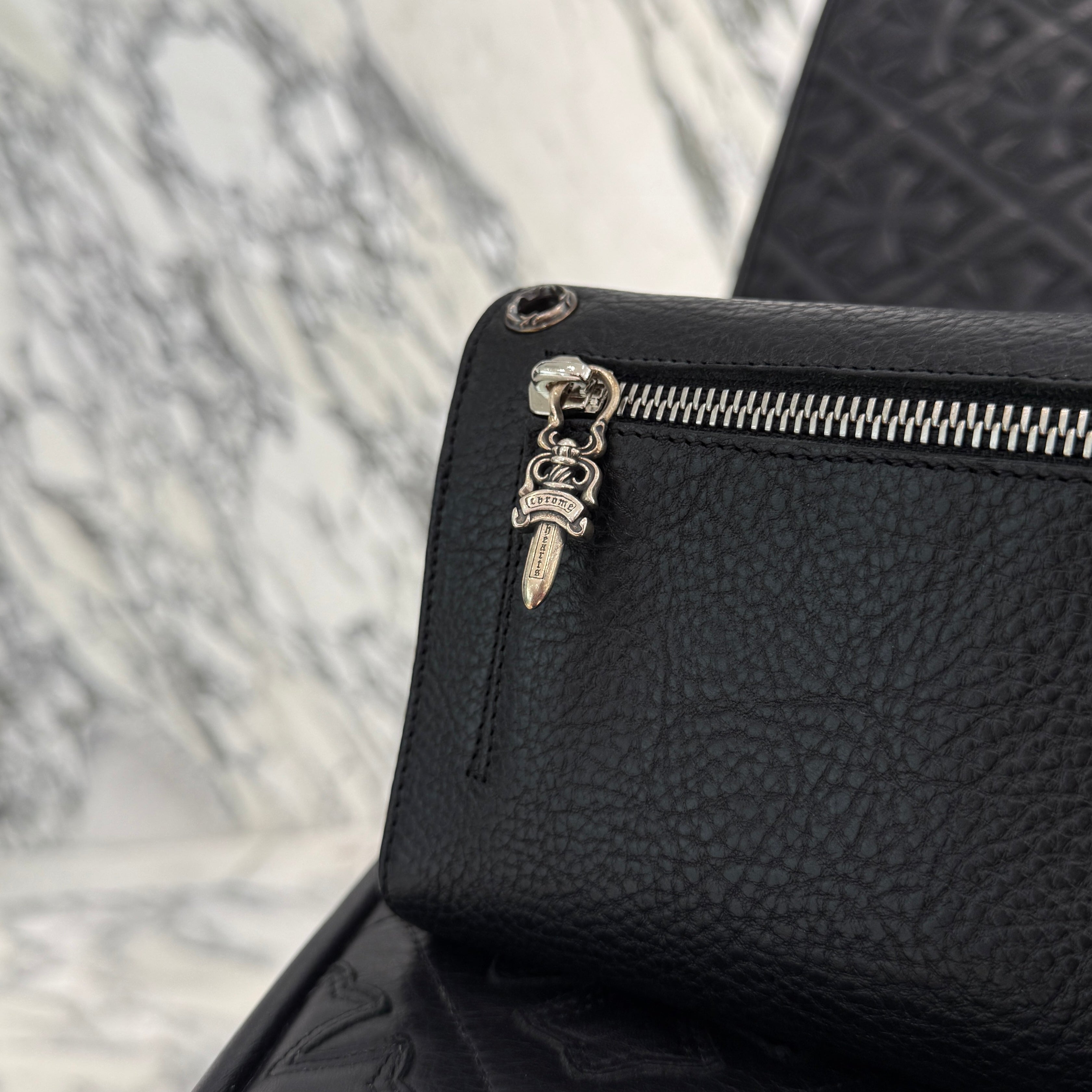 CHROME HEARTS Wave Cross Ball Wallet クロムハーツ ウェーブ クロスボール ウォレット