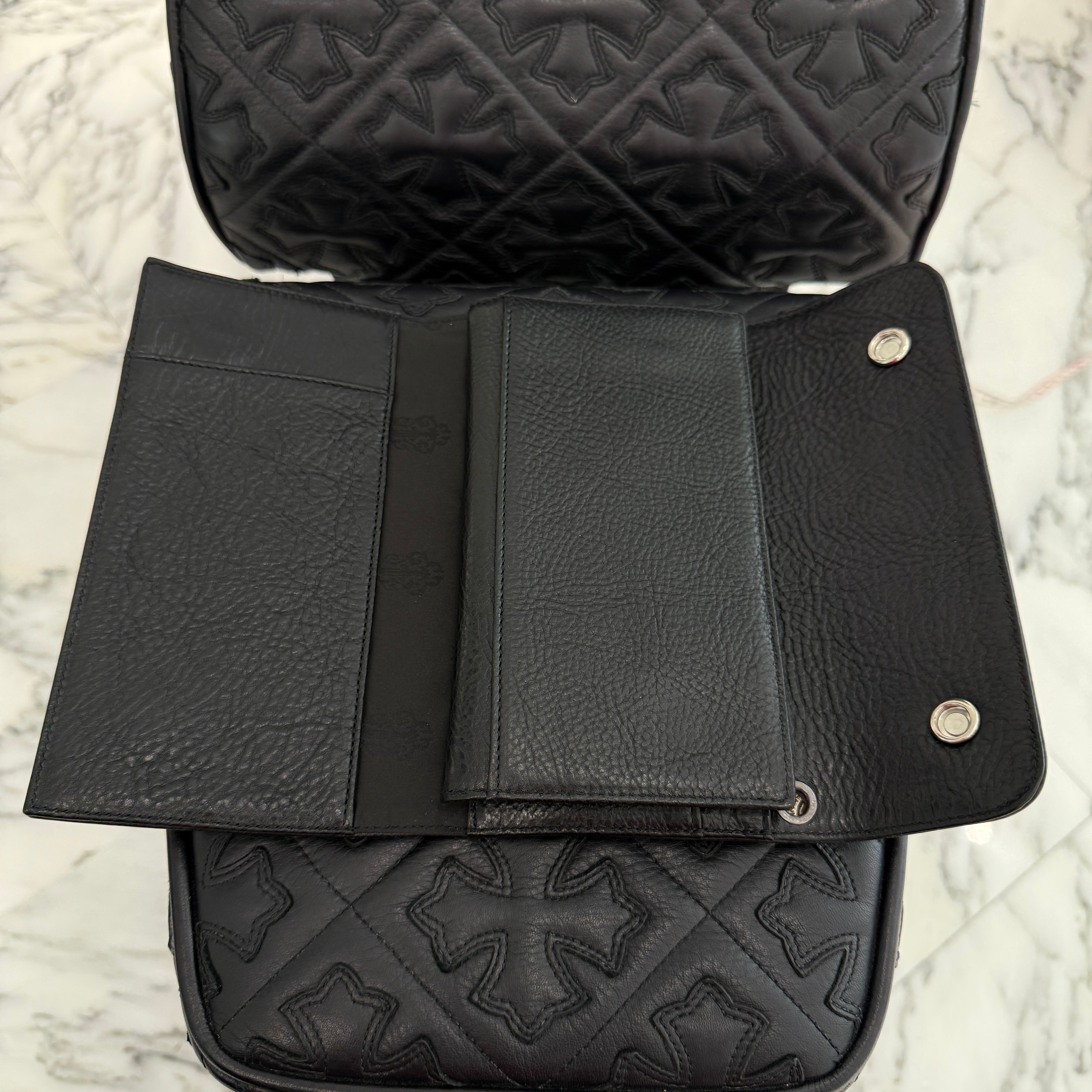CHROME HEARTS Wave Cross Ball Wallet クロムハーツ ウェーブ クロスボール ウォレット