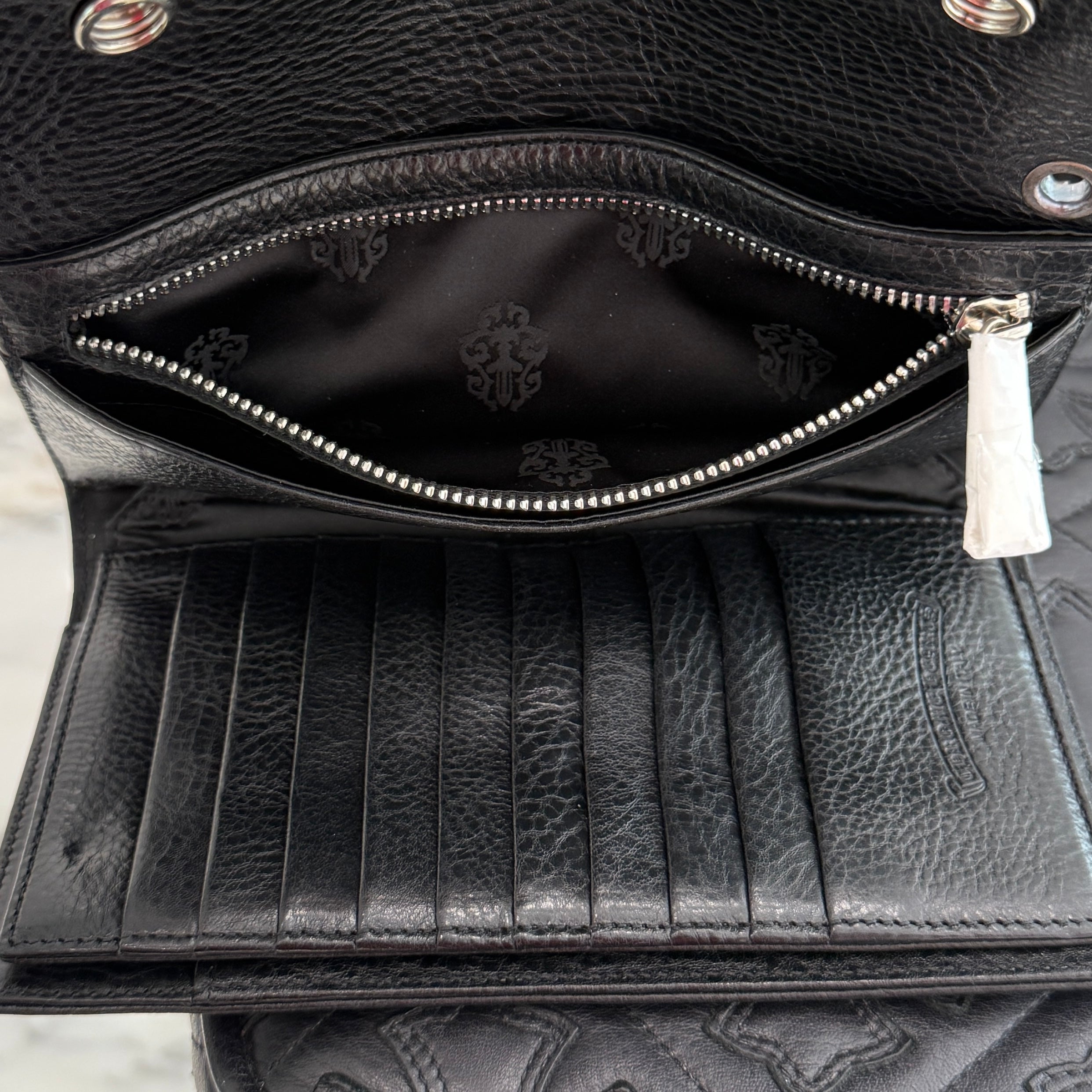 CHROME HEARTS Wave Cross Ball Wallet クロムハーツ ウェーブ クロスボール ウォレット