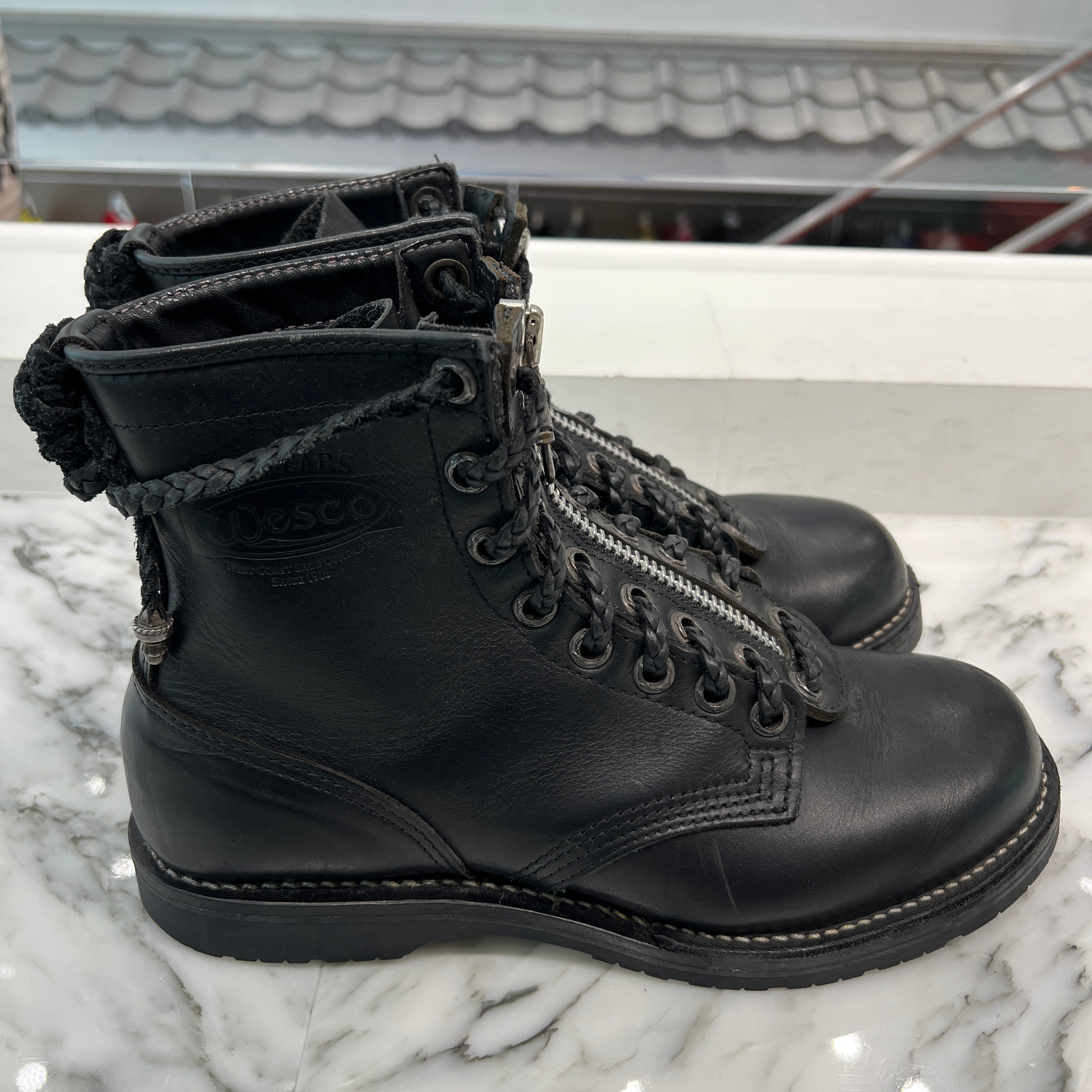 CHROME HEARTS × WESCO Custom JOBMASTER Leather Boots Size 9 1/2E(27.5cm～28.0cm) クロムハーツ × ウエスコ カスタム ジョブマスター レザーブーツ サイズ9 1/2E(27.5cm～28.0cm)