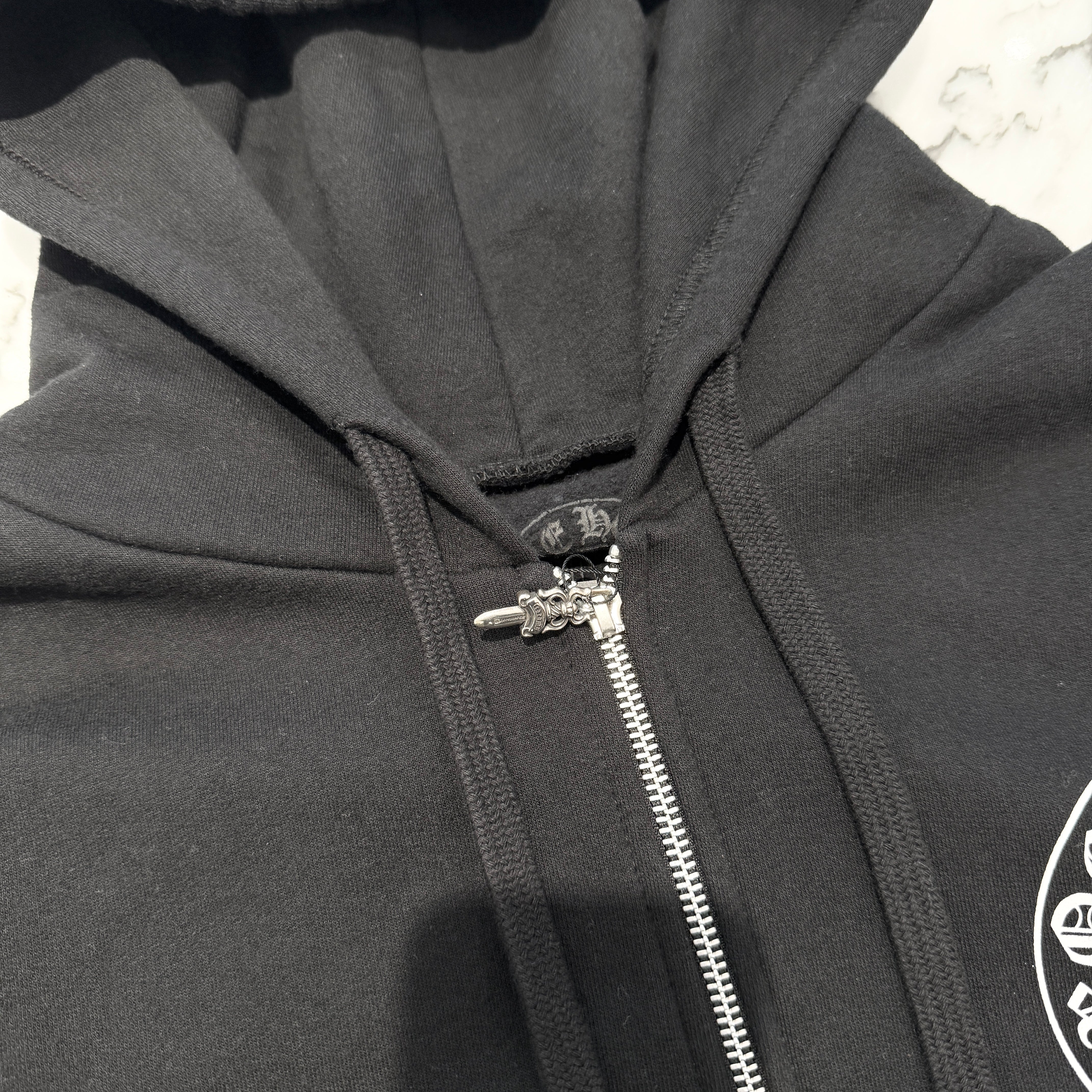 CHROME HEARTS Las Vegas Limited Horseshoe Zip Up Hoodie Size S クロムハーツ ラスベガス限定 ホースシュー ジップアップフーディー サイズS