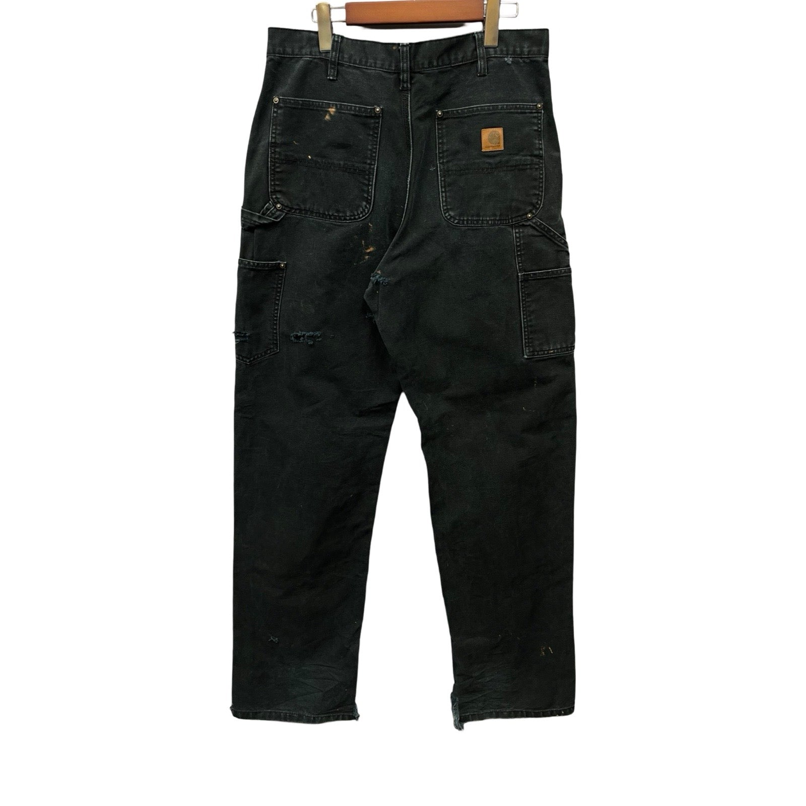 Carhartt Double Knee Denim Painter Pants Size 34×36