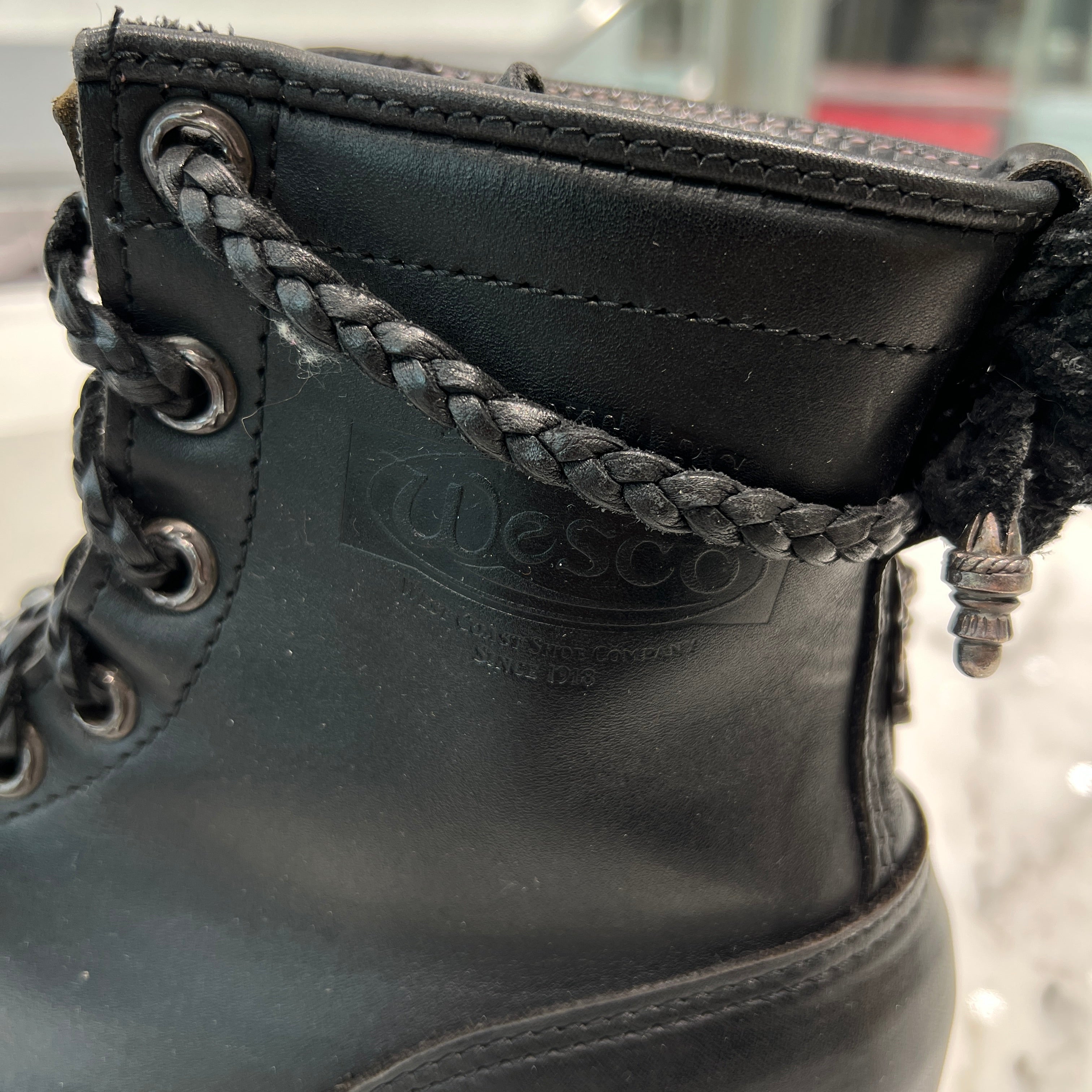 CHROME HEARTS × WESCO Custom JOBMASTER Leather Boots Size 9 1/2E(27.5cm～28.0cm) クロムハーツ × ウエスコ カスタム ジョブマスター レザーブーツ サイズ9 1/2E(27.5cm～28.0cm)