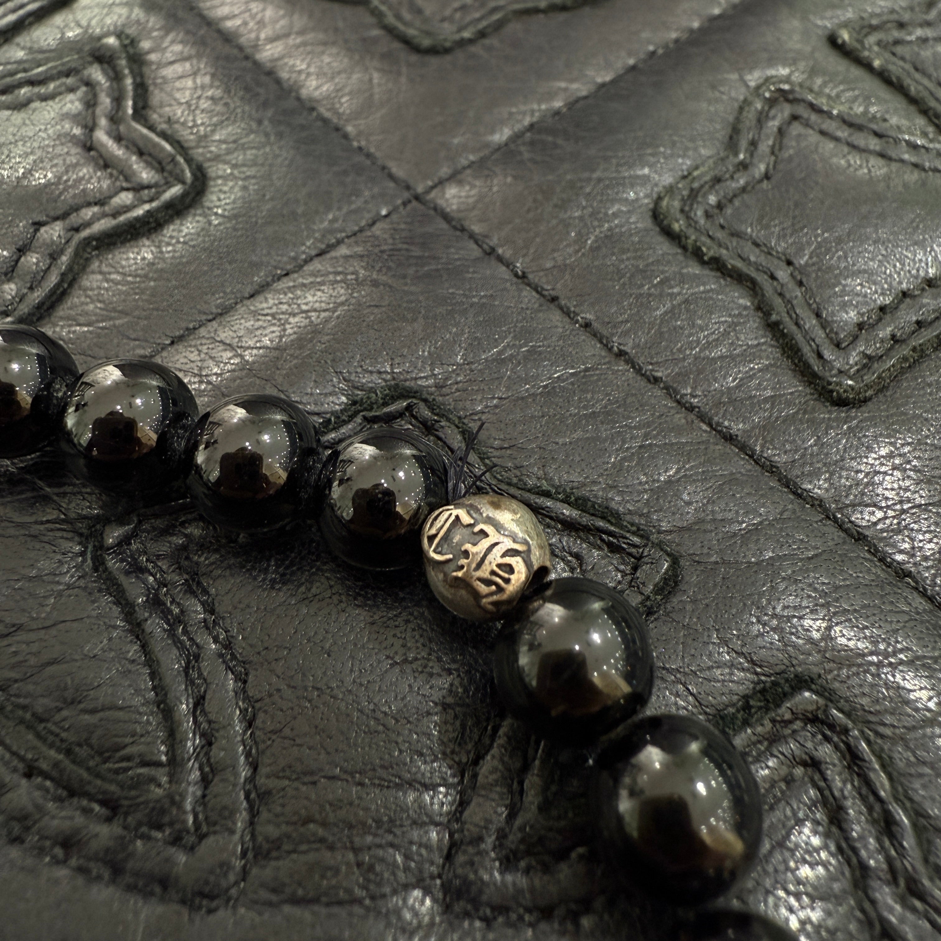 CHROME HEARTS CH Cross Beads Bracelet Size 8mm クロムハーツ CHクロス ビーズ ブレスレット サイズ8mm