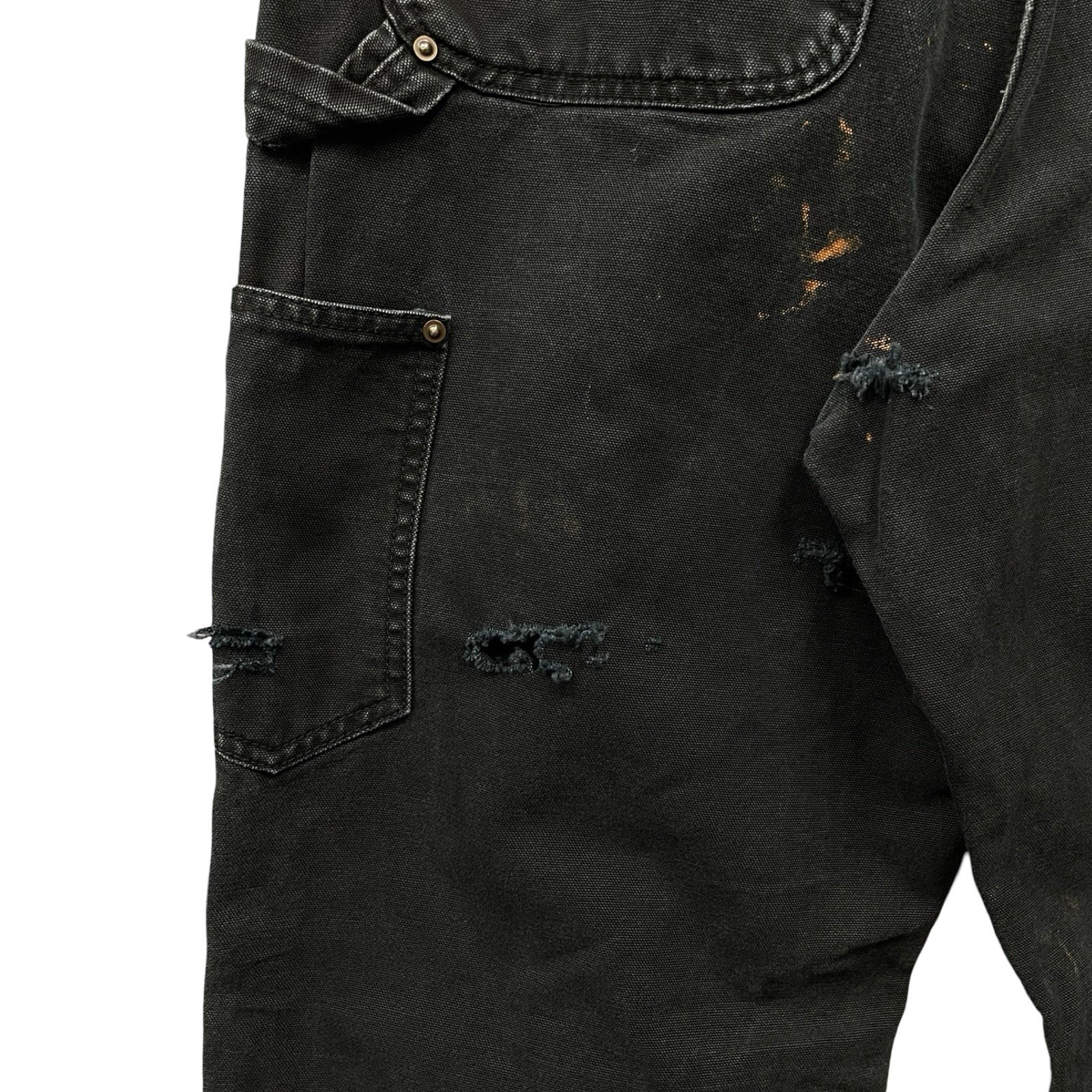 Carhartt Double Knee Denim Painter Pants Size 34×36