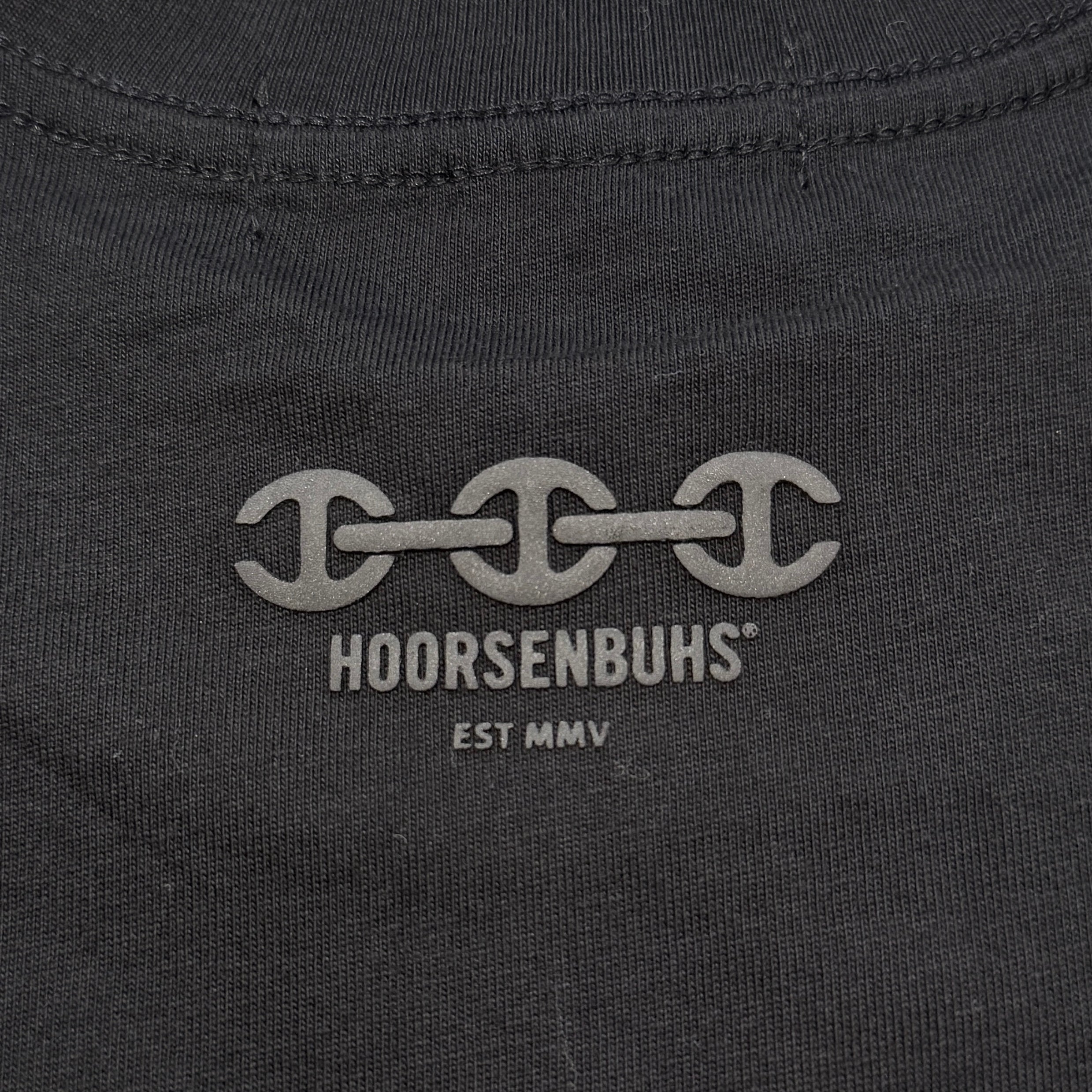 HOORSENBUHS Back Logo Cotton Tee 9920900156 Size S ホーセンブース バックロゴ コットン Tシャツ サイズS