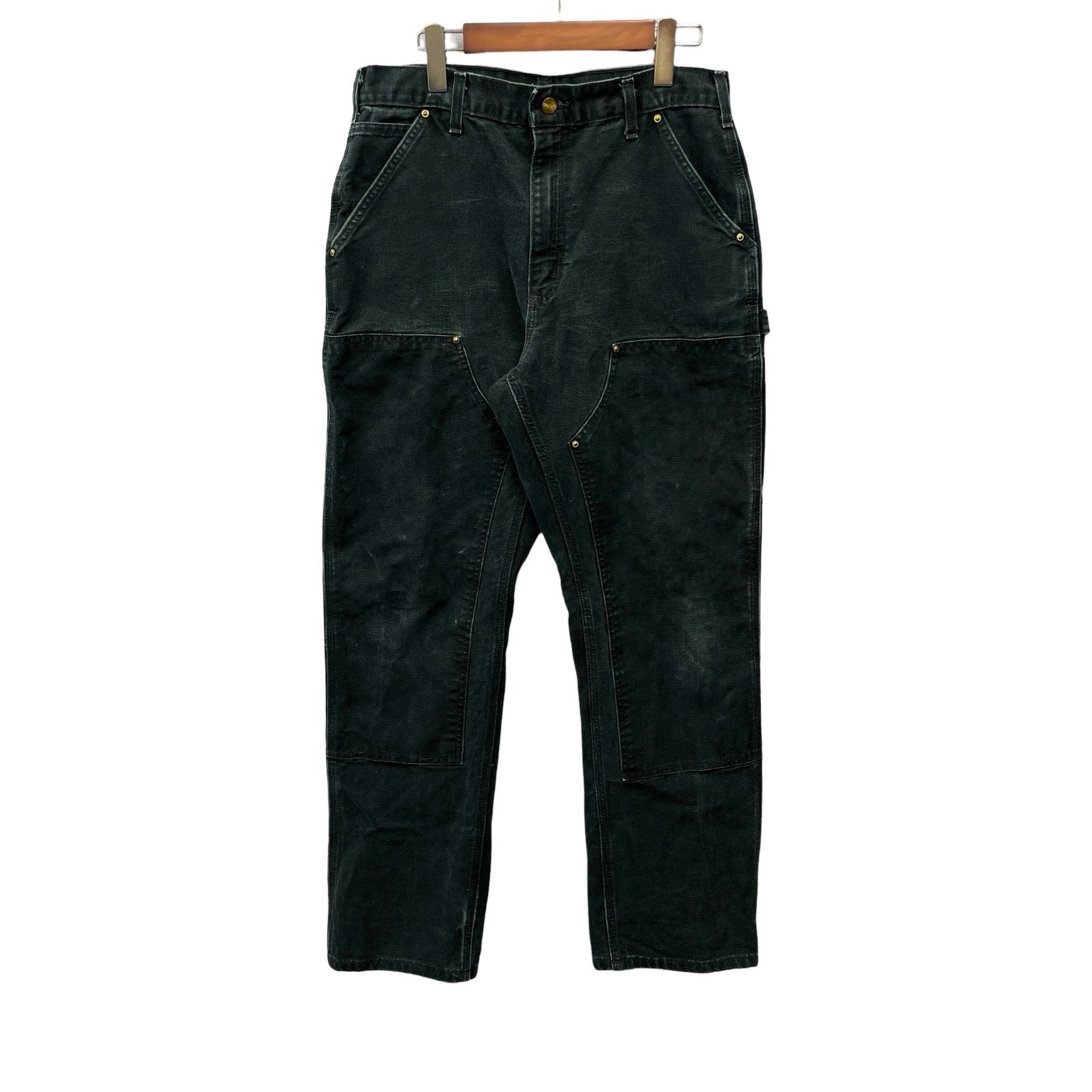 Carhartt Double Knee Denim Painter Pants Size 33×32
