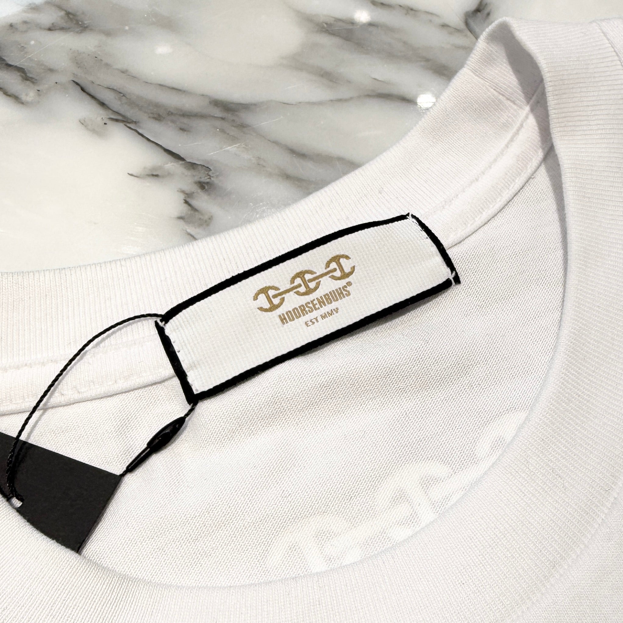 HOORSENBUHS Back Logo Cotton Tee 9920900156 Size S ホーセンブース バックロゴ コットン Tシャツ サイズS