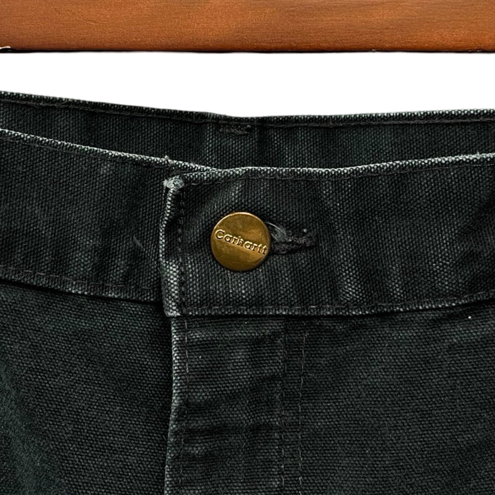 Carhartt Double Knee Denim Painter Pants Size 33×32