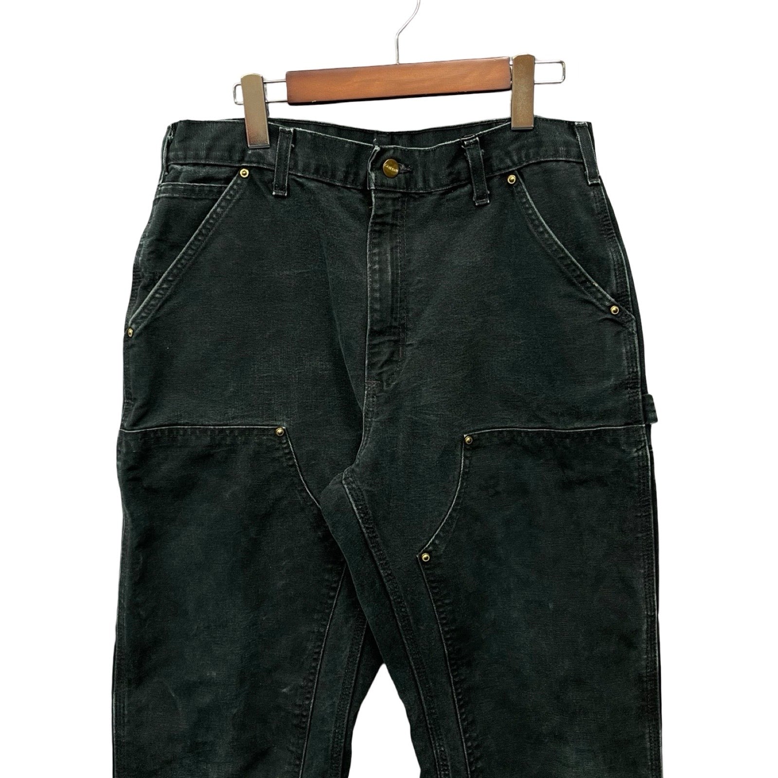 Carhartt Double Knee Denim Painter Pants Size 33×32