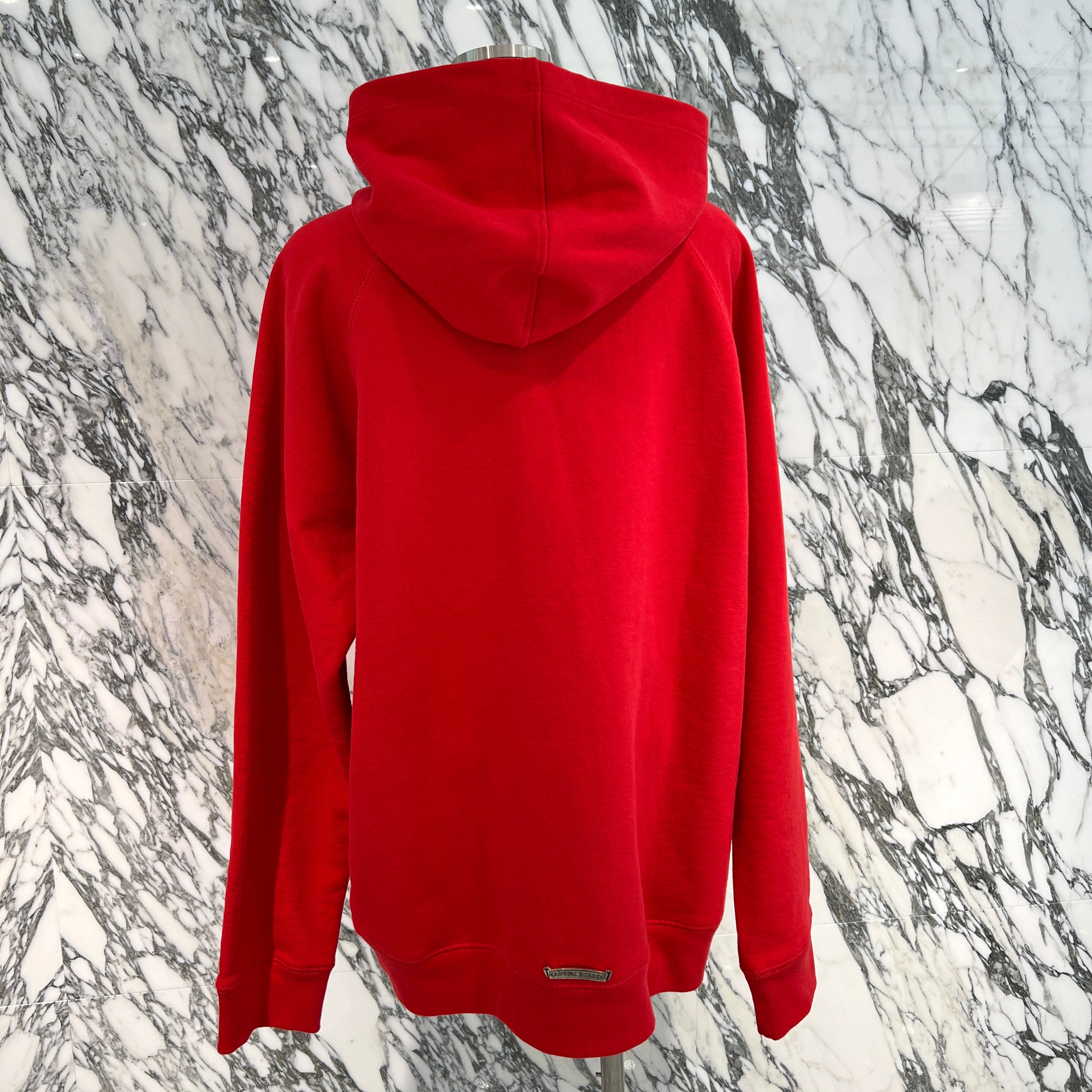 CHROME HEARTS Y NOT King Taco 3 Cemetery Cross Embroidery Pullover Hoodie Size XL クロムハーツ ワイノット キングタコ 3 セメタリークロス 刺繍 プルオーバーフーディ サイズXL