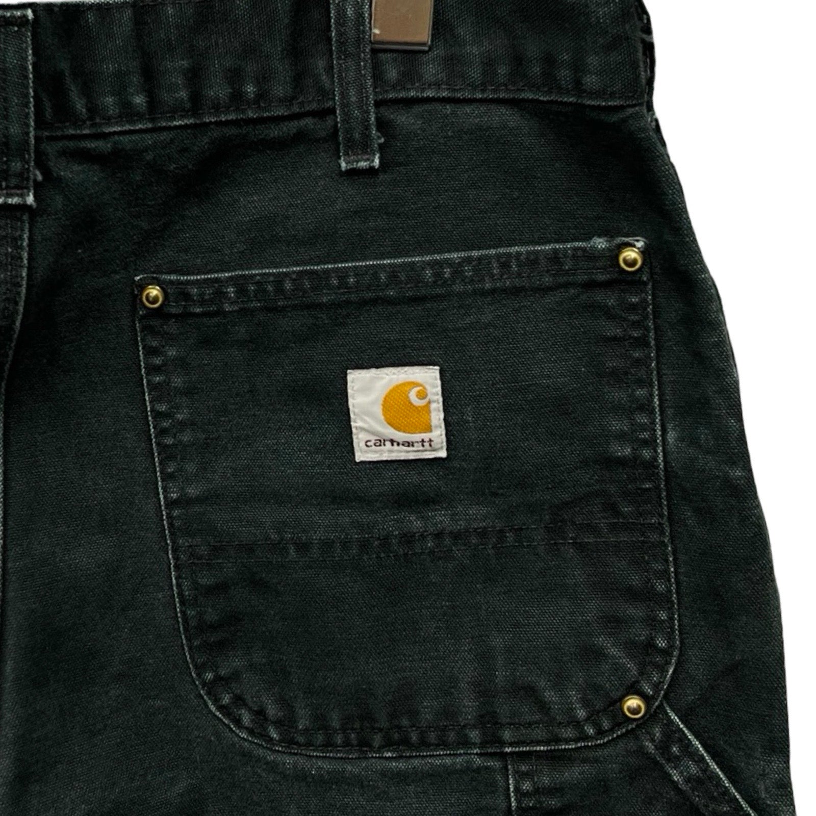 Carhartt Double Knee Denim Painter Pants Size 33×32