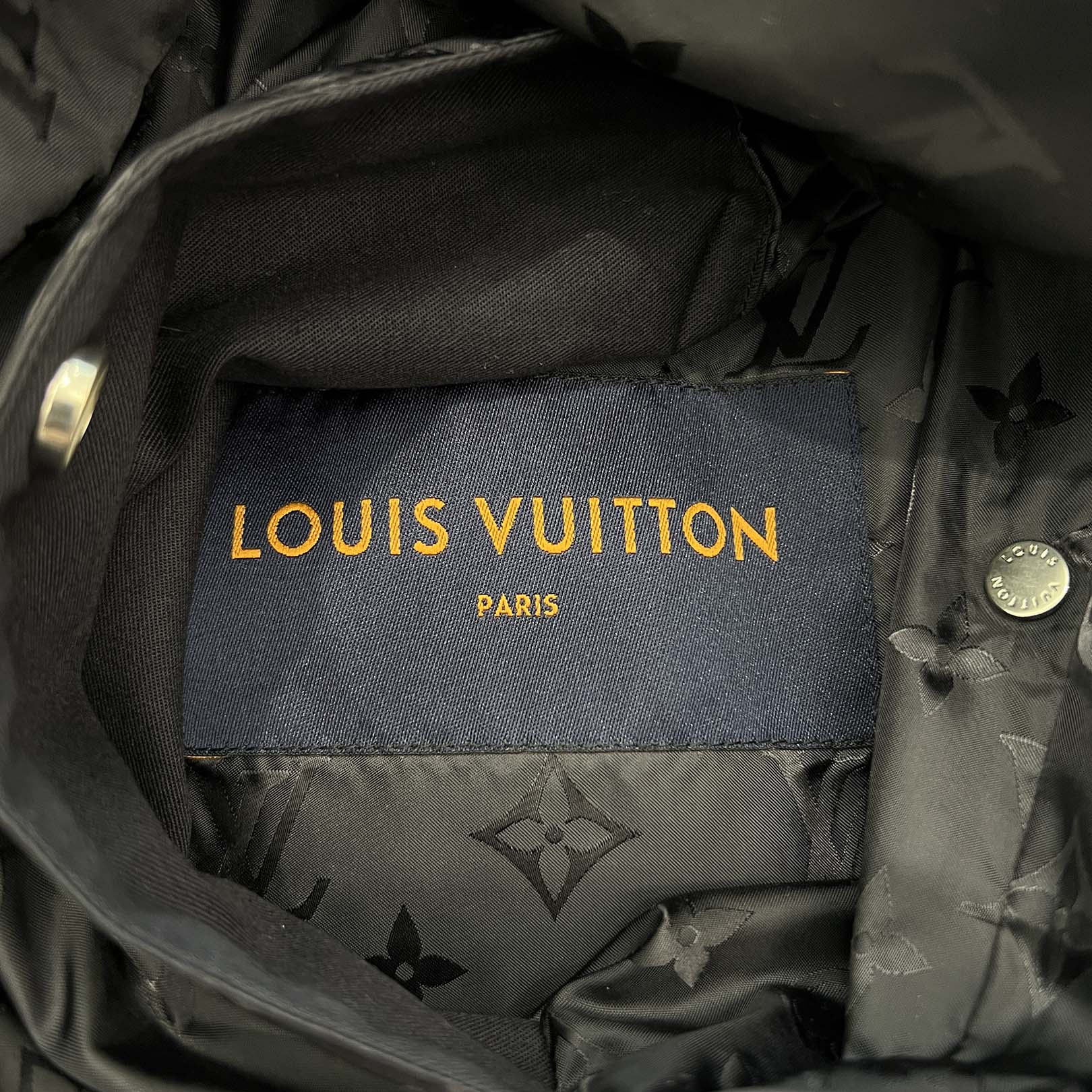 LOUIS VUITTON 2019AW Monogram Reversible Down Jacket Size 56 ルイヴィトン モノグラムリバーシブルダウンジャケット サイズ56