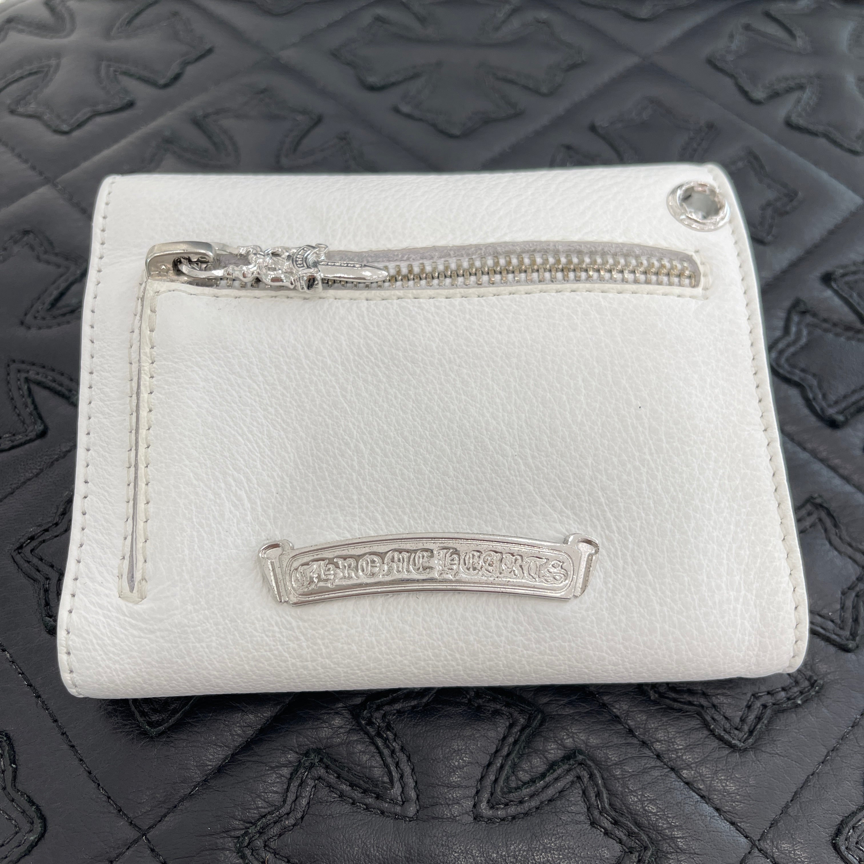 CHROME HEARTS Wave Mini Cross Ball Wallet クロムハーツ ウェイブミニ クロスボール ウォレット