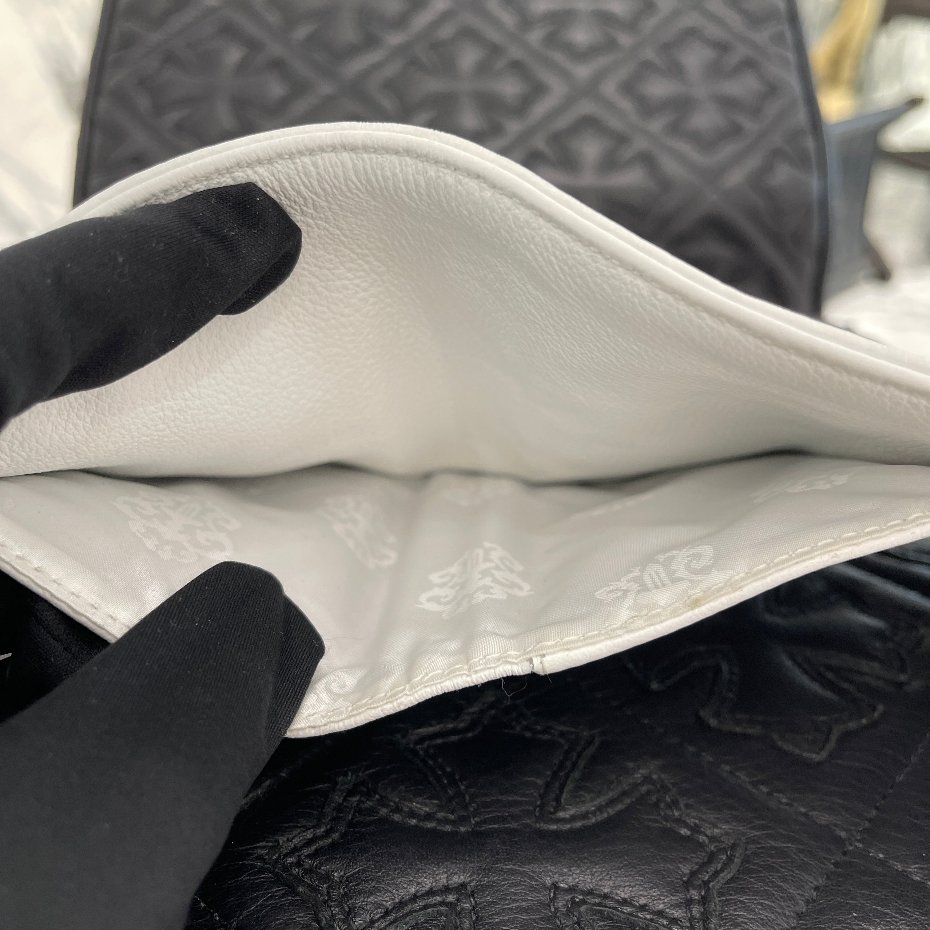 CHROME HEARTS Wave Mini Cross Ball Wallet クロムハーツ ウェイブミニ クロスボール ウォレット