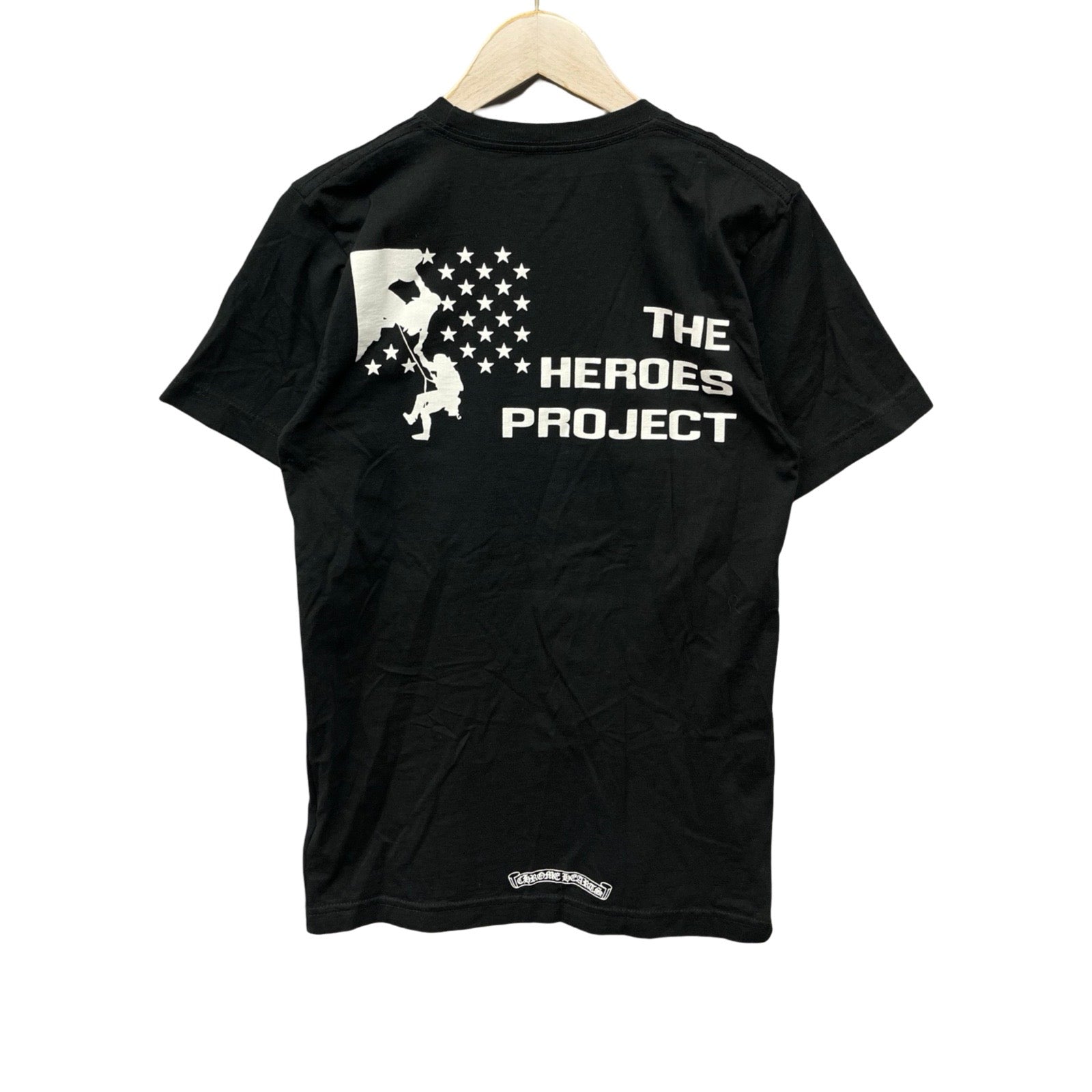 CHROME HEARTS×THE HEROES PROJECT Horseshoe Pocket Tee Size S