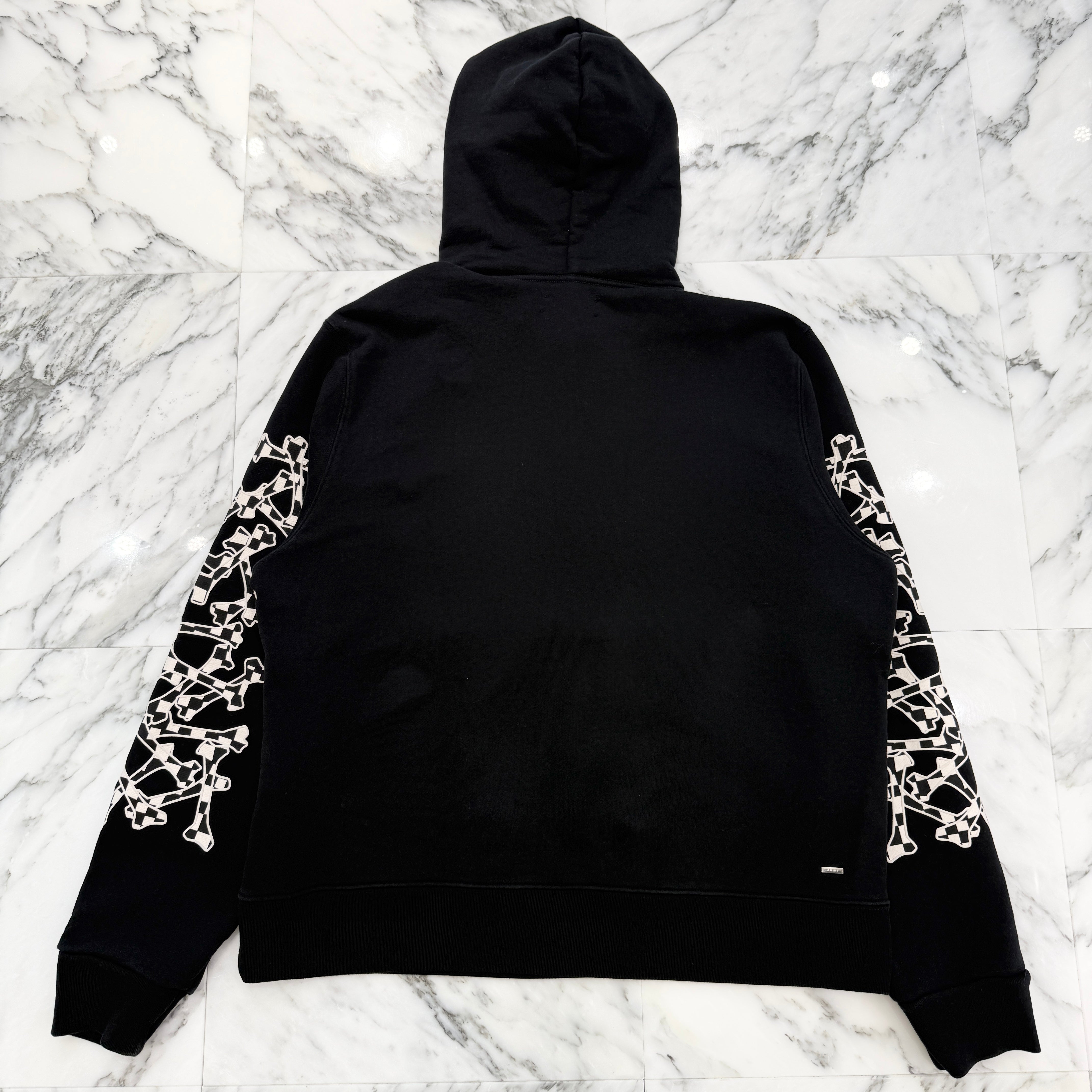 AMIRI 2022SS Checkered Bones Hoodie SR3GU0023SMRSTH1 Size XL アミリ チェッカード ボーンズ フーディー サイズXL
