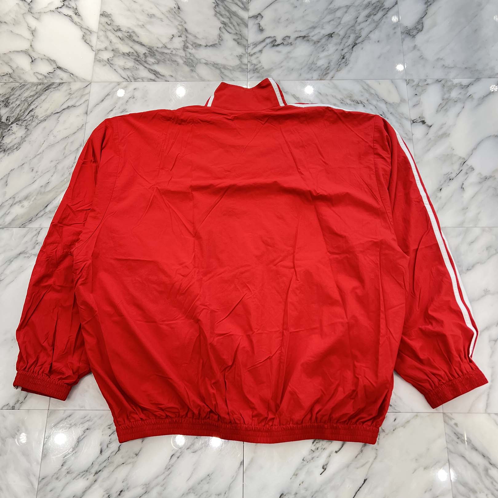 BALENCIAGA × adidas 2023SS Firebird Oversized Nylon Jersey 712280 TNO24 Size 3 バレンシアガ×アディダス ファイヤーバード オーバーサイズ ナイロンジャージ サイズ3