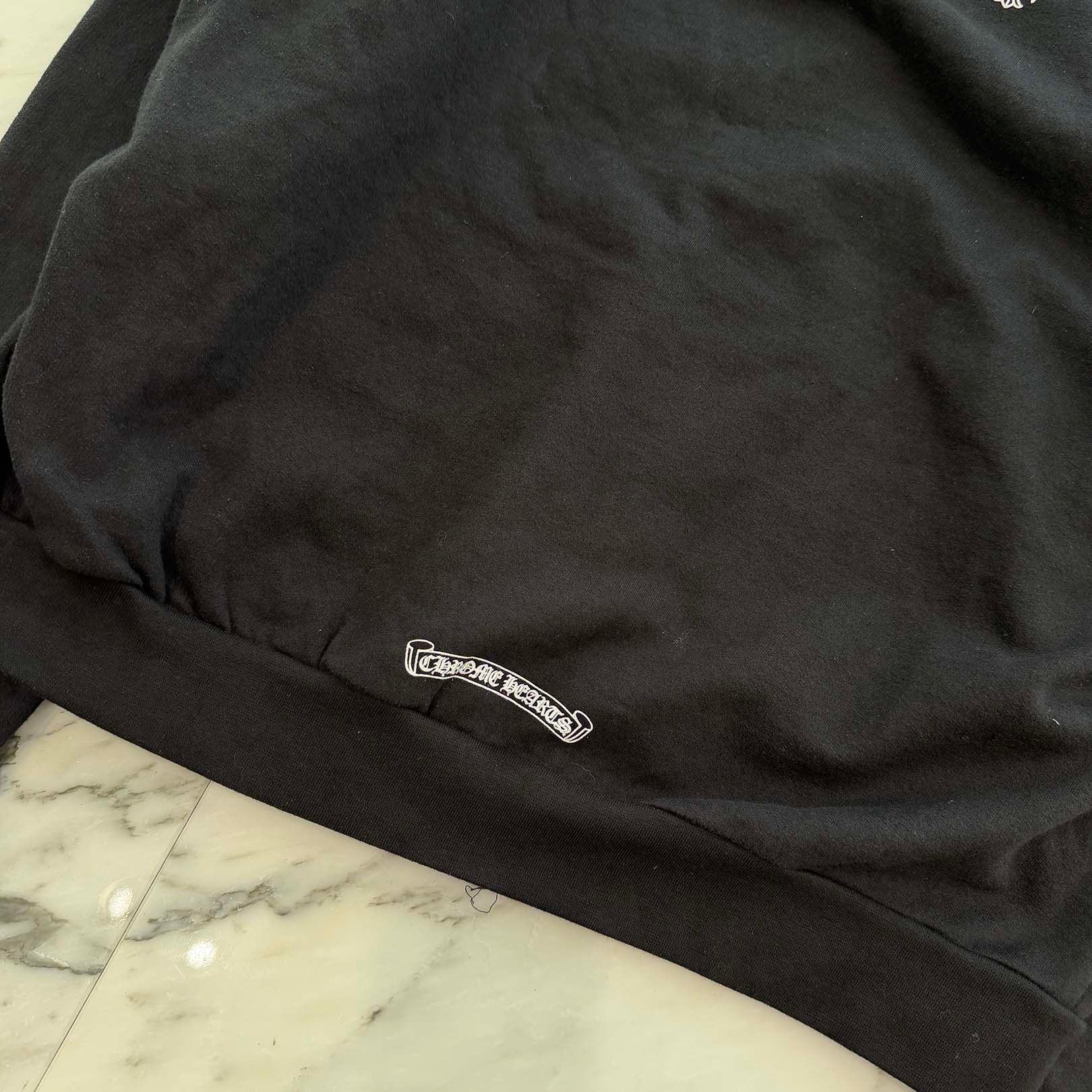 CHROME HEARTS T Bar Logo Back Arch USA Zip Up Hoodie Size M クロムハーツ Tバー ロゴ バックアーチ USA ジップアップ フーディ サイズM