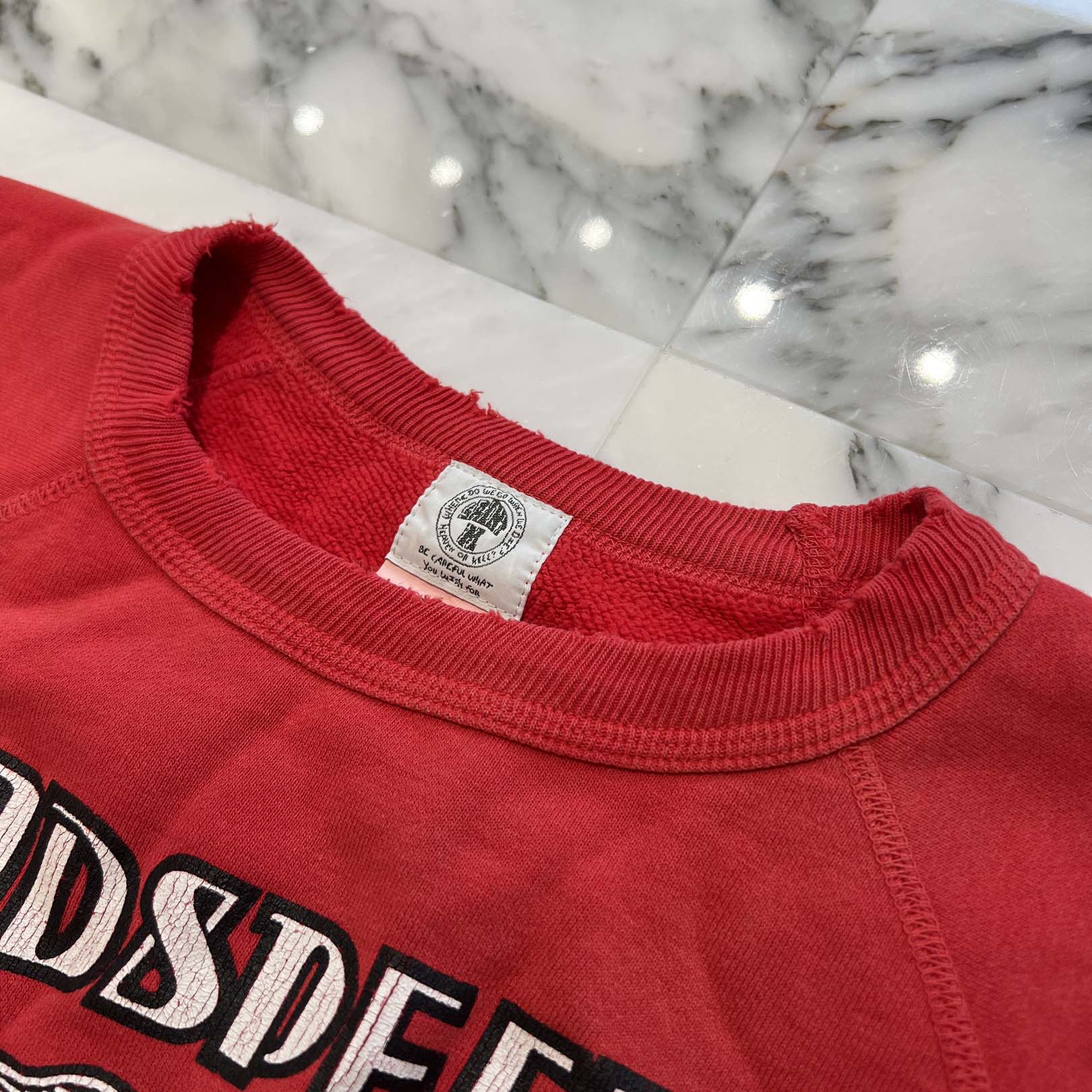 SAINT Mxxxxxx 2021AW 5th Delivery Godspeed Sweatshirt SM-A21-0000-028 Size XL セントマイケル フィフスデリバリー ゴッドスピード スウェットシャツ サイズXL
