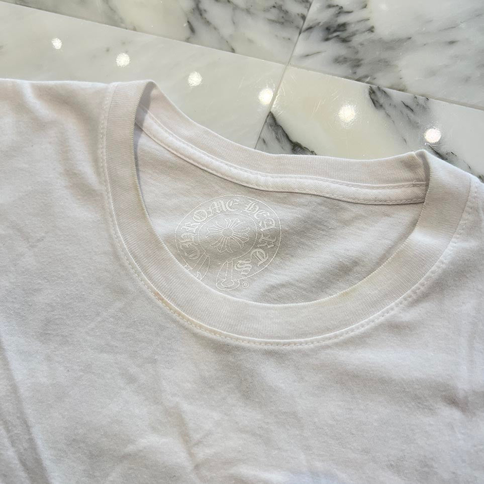 CHROME HEARTS Tokyo Limited Scroll Label Logo Tee Size L クロム
