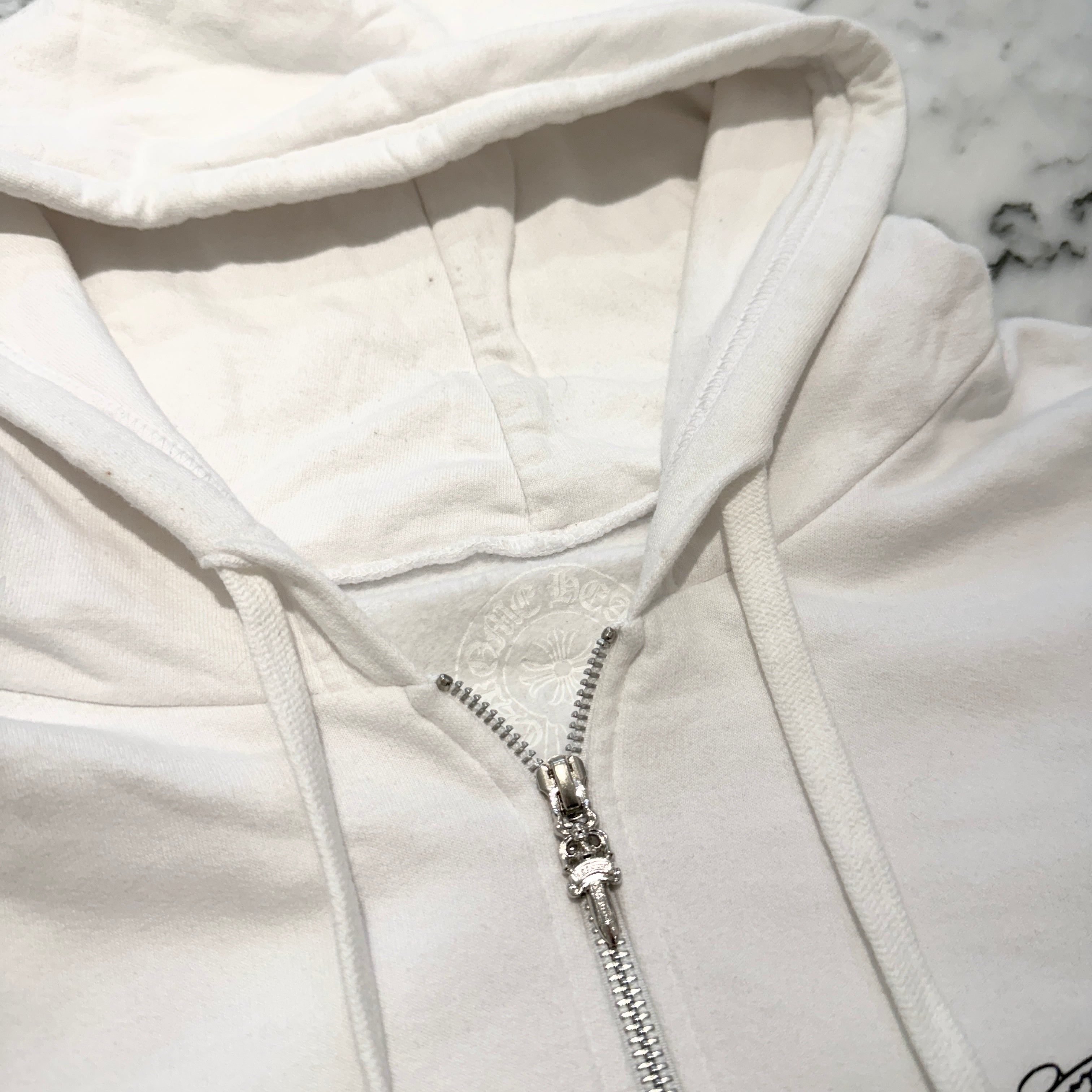 CHROME HEARTS × The Rolling Stones Lip & Tongue Zip Up Hoodie Size L クロムハーツ × ローリングストーンズ リップ&タン ジップアップフーディ サイズL