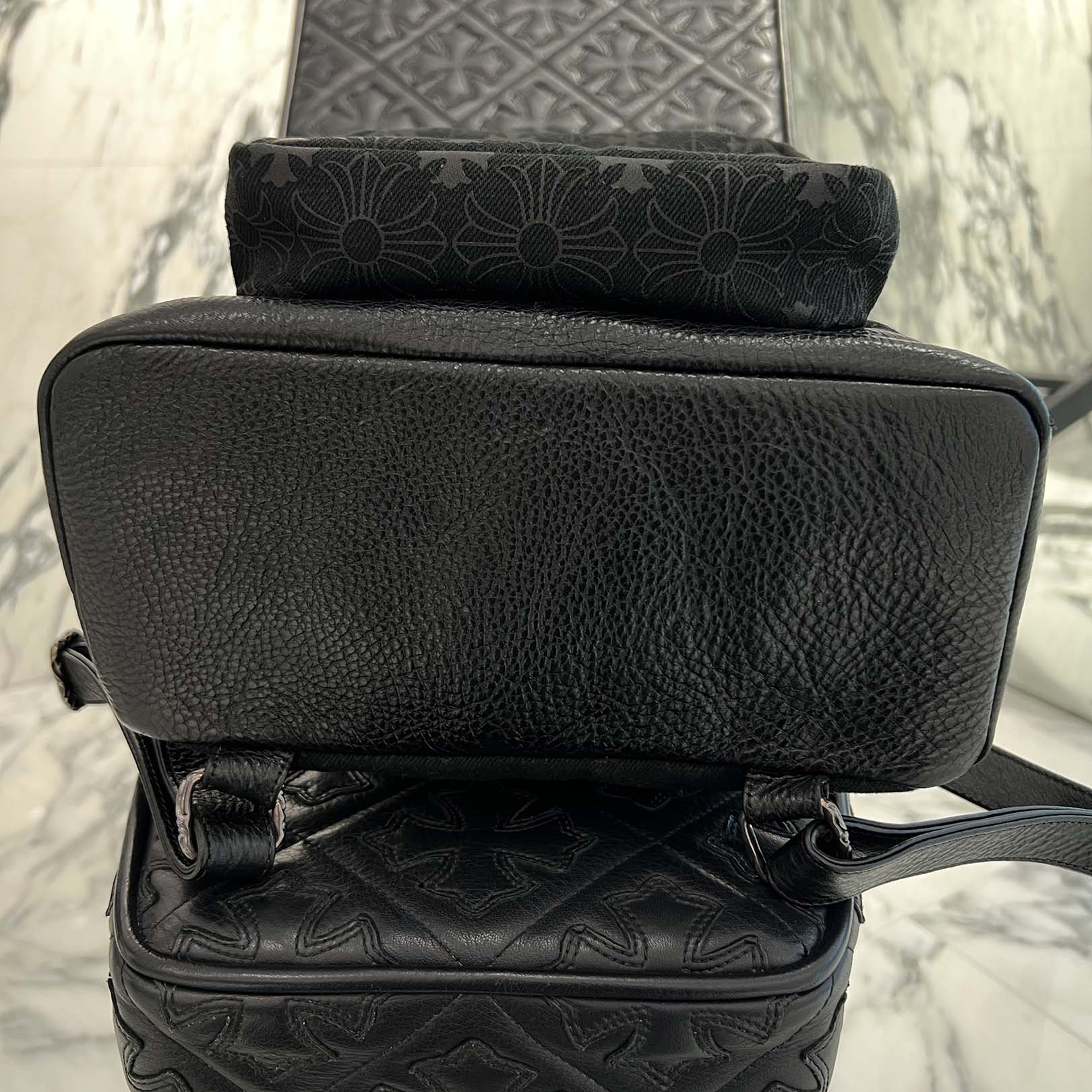 CHROME HEARTS 7th Grade MINI Denim CH Plus Backpack クロムハーツ