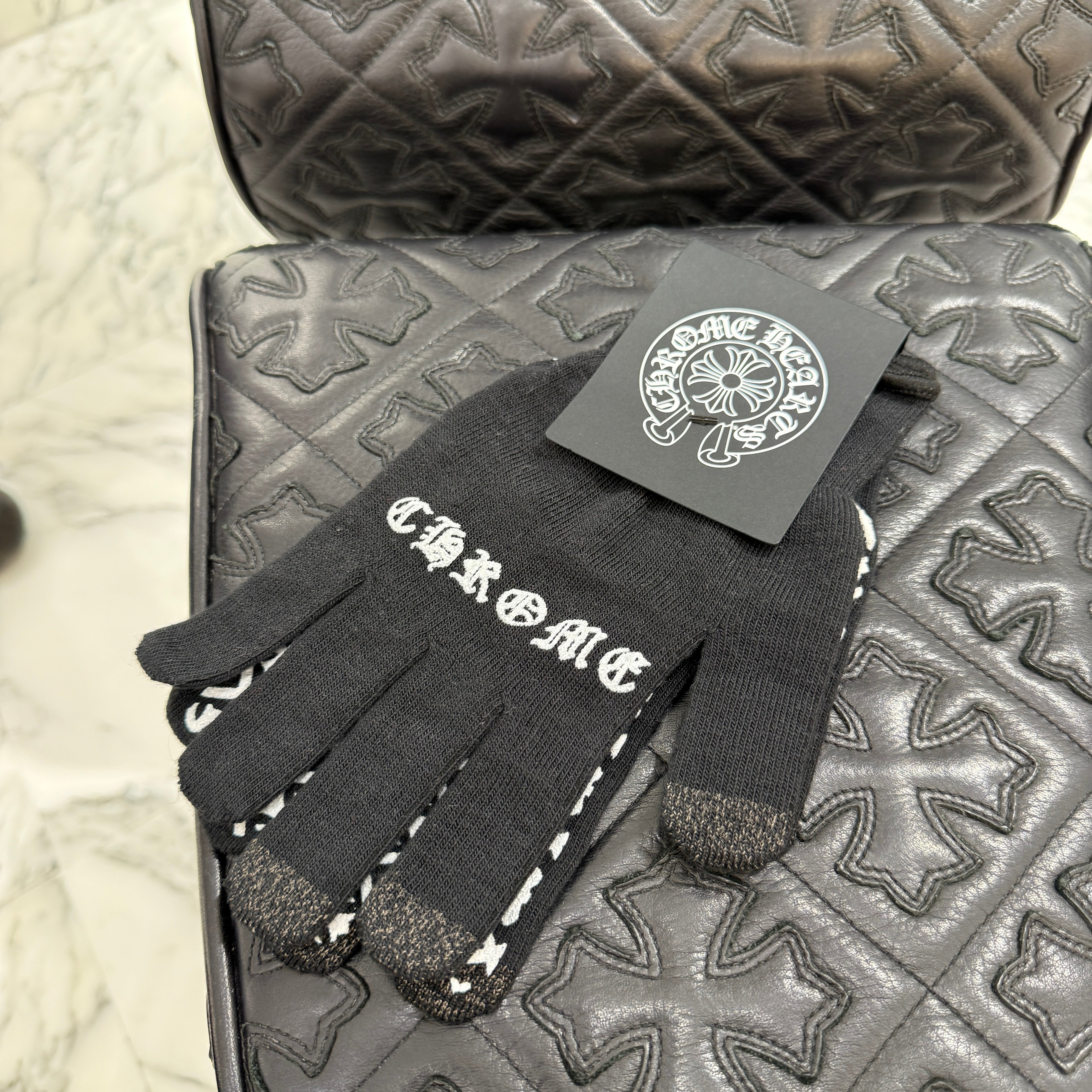 CHROME HEARTS CHECKMATE WORK GROVES Size MEDIUM（180/85）クロムハーツ チェックメイト ワークグローブズ サイズMEDIUM（180/85）