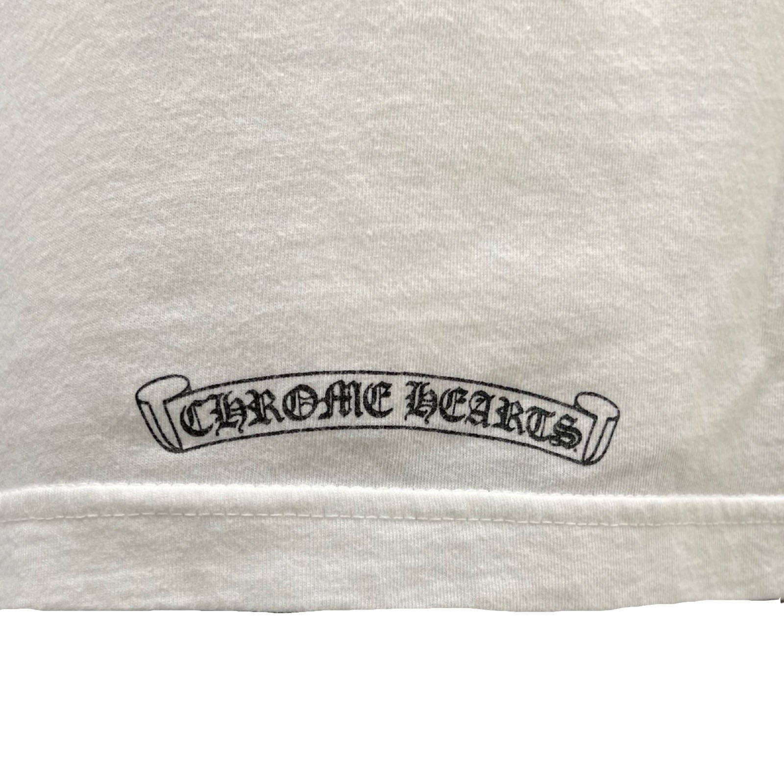 CHROME HEARTS Back Horseshoe Tee Size XXL
