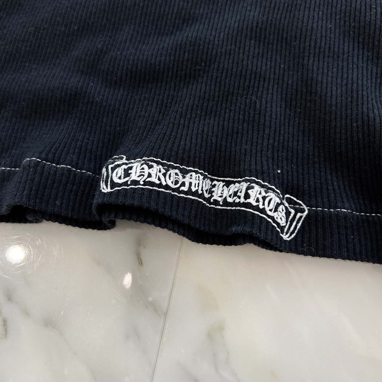 CHROME HEARTS FUCK YOU Back Cross Print Tank Top Size M クロムハーツ ファックユー バッククロスプリント タンクトップ サイズM