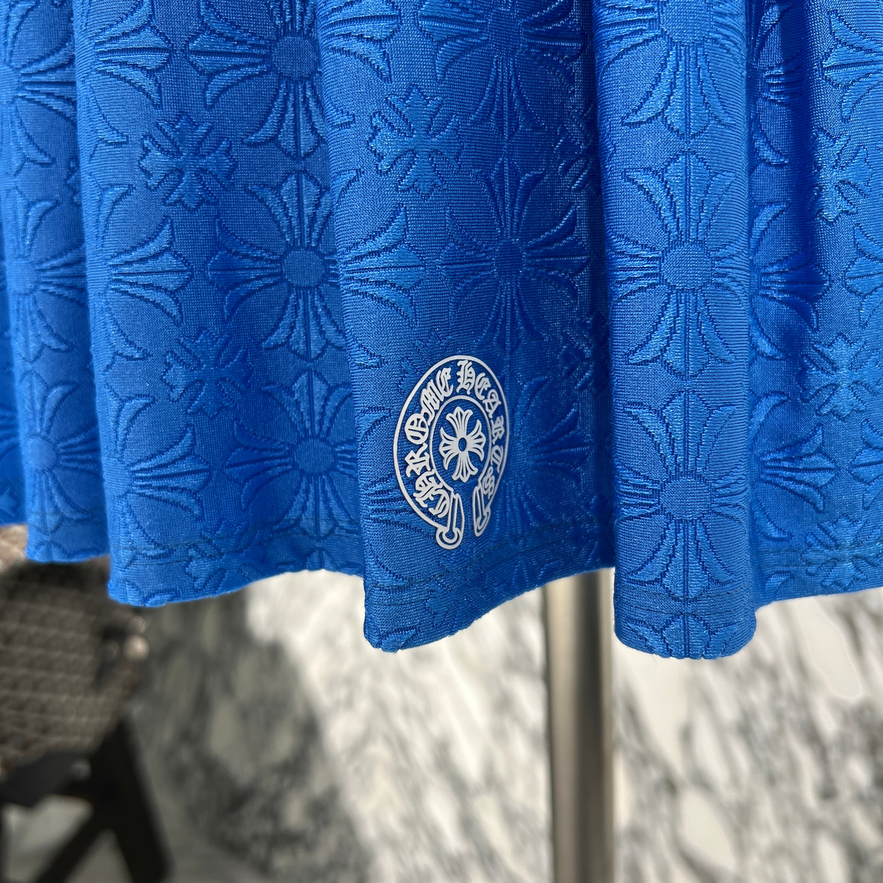 CHROME HEARTS CH Plus Pattern Print Nylon Tennis Skirt Size S クロムハーツ CHプラス 総柄プリント ナイロン テニススカート サイズS