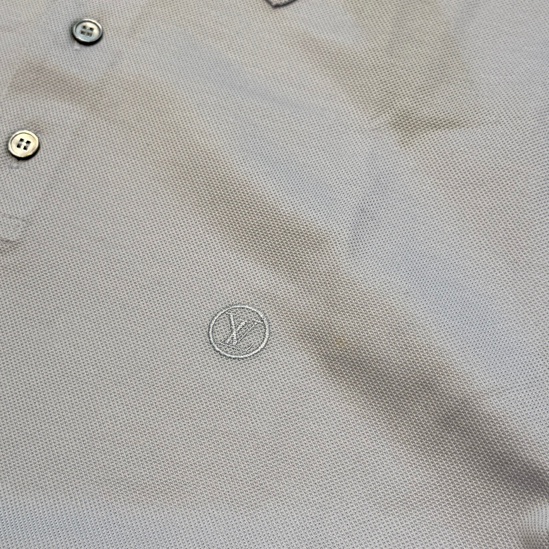 LOUIS VUITTON 2020SS Circle Logo Embroidery Polo Shirt Size M ルイヴィトン サークルロゴ刺繡 ポロシャツ サイズM
