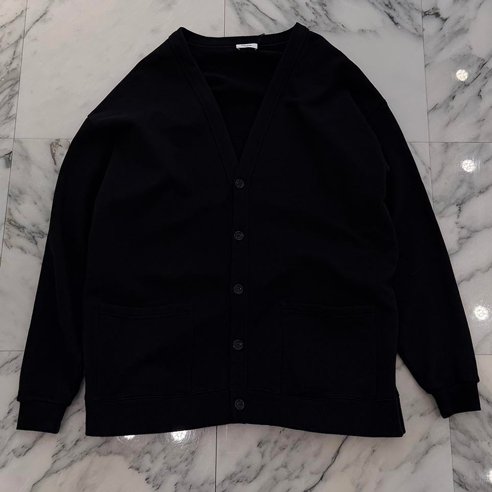 CELINE 2021AW Back Logo Print Oversized Cardigan 2Y672670Q Size S