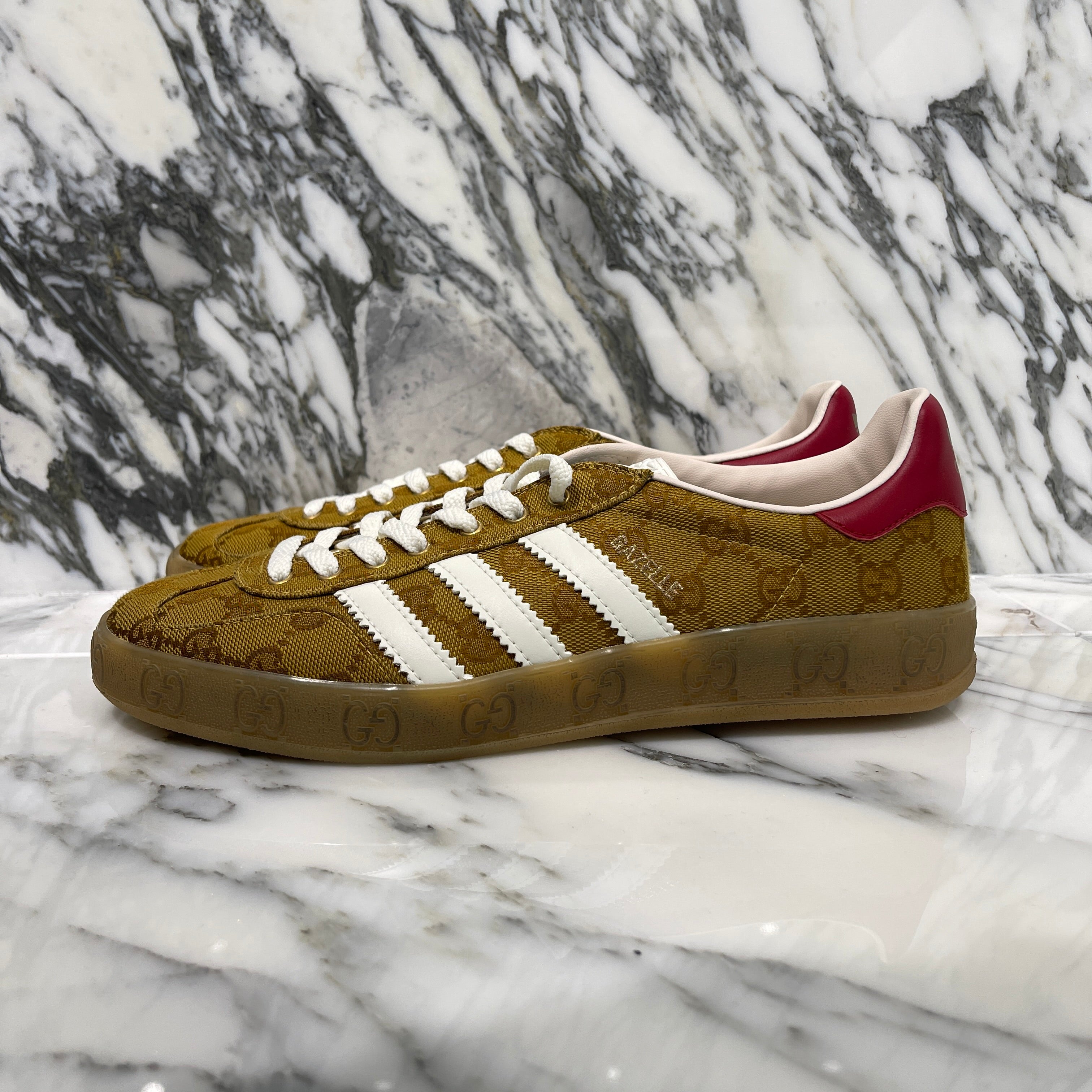 adidas × GUCCI 2022SS GG Supreme GAZELLE Sneaker 707850