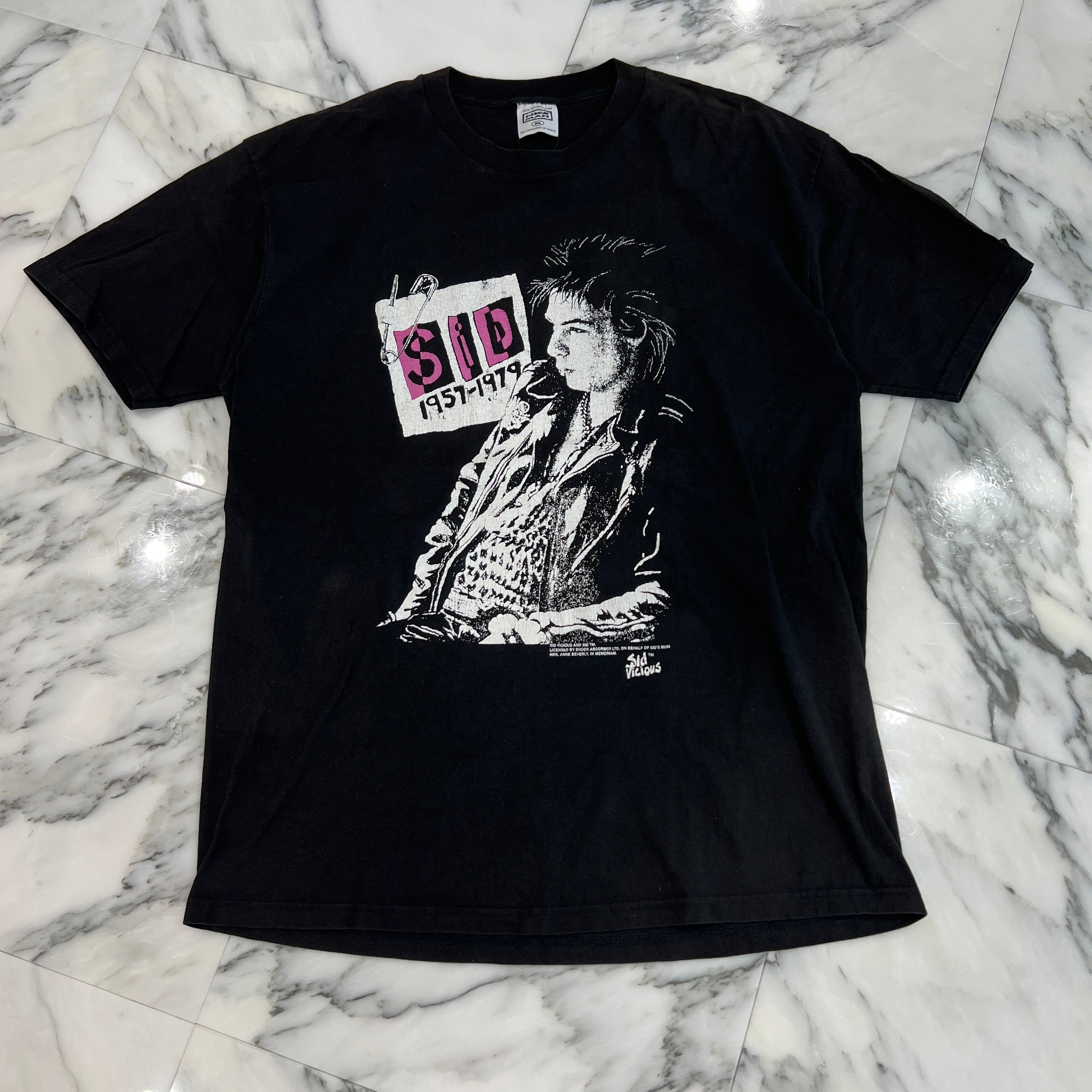 vintage sex pistols NICE MAN SID 追悼 Tシャツ