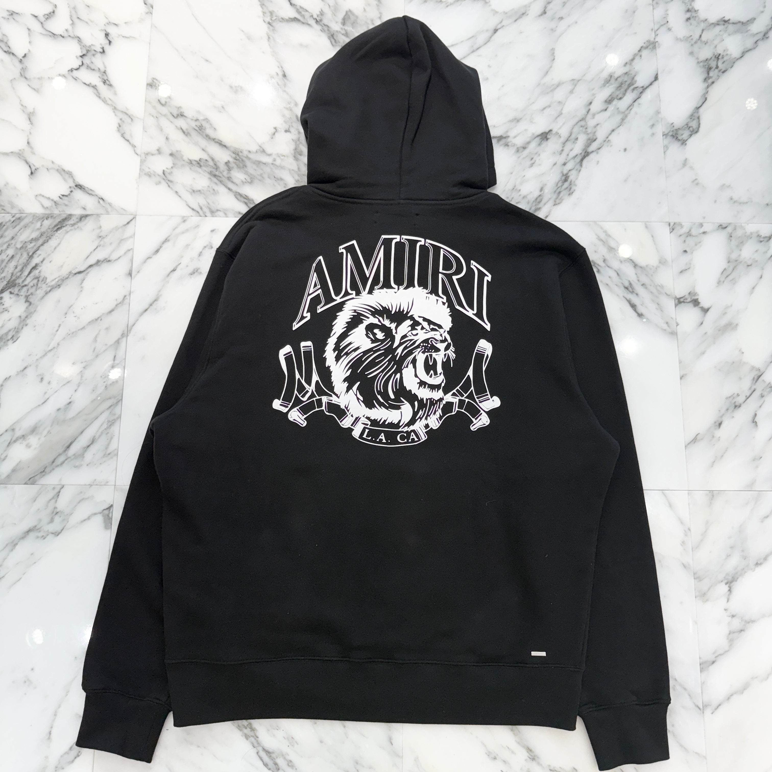 AMIRI 2024AW Lion Outline Pullover Hoodie AMJYHD1067 Size XL アミリ ライオンアウトライン フーディー サイズ XL