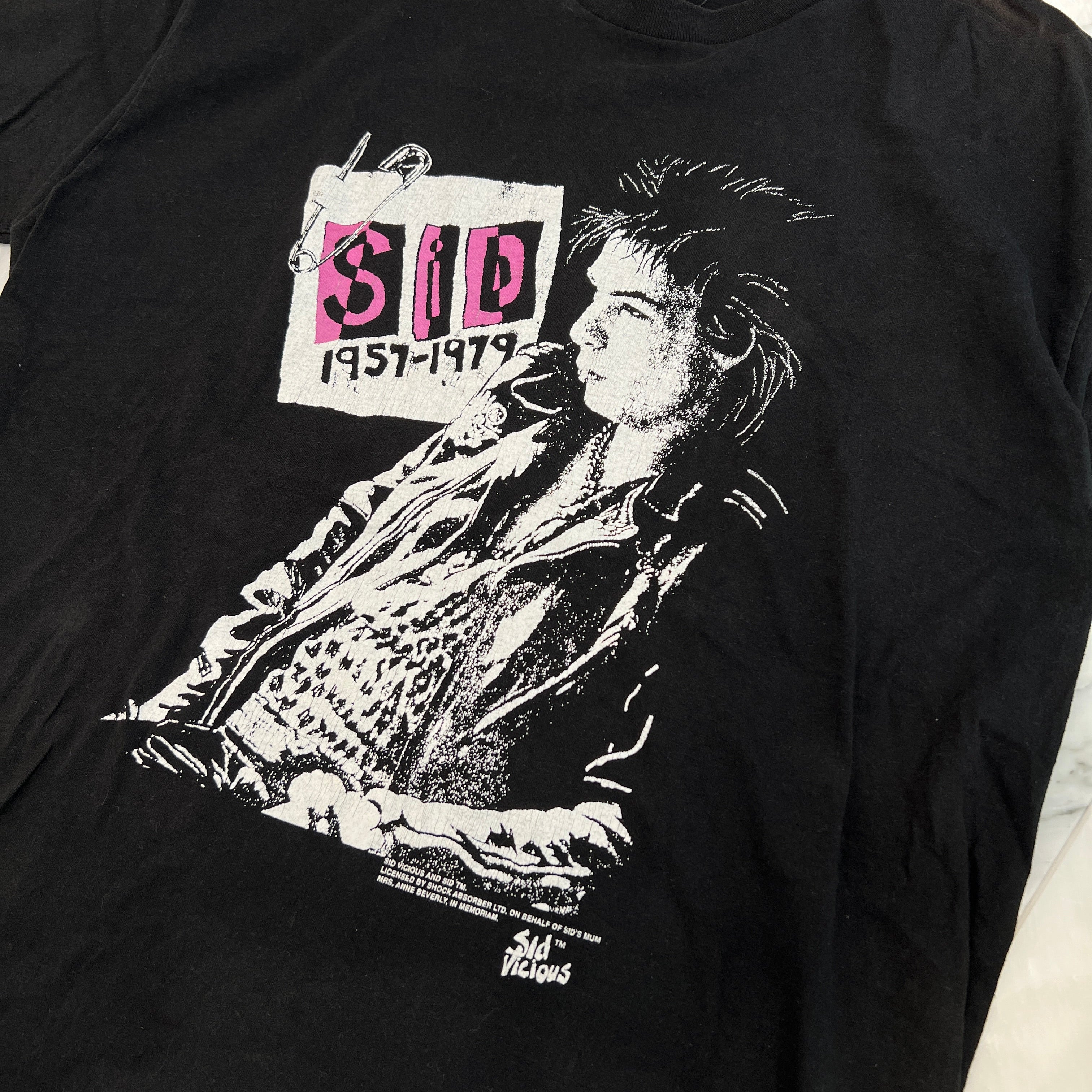 vintage sex pistols NICE MAN SID 追悼 Tシャツ vintage sex pistols NICE MAN SID 追悼 Tシャツ