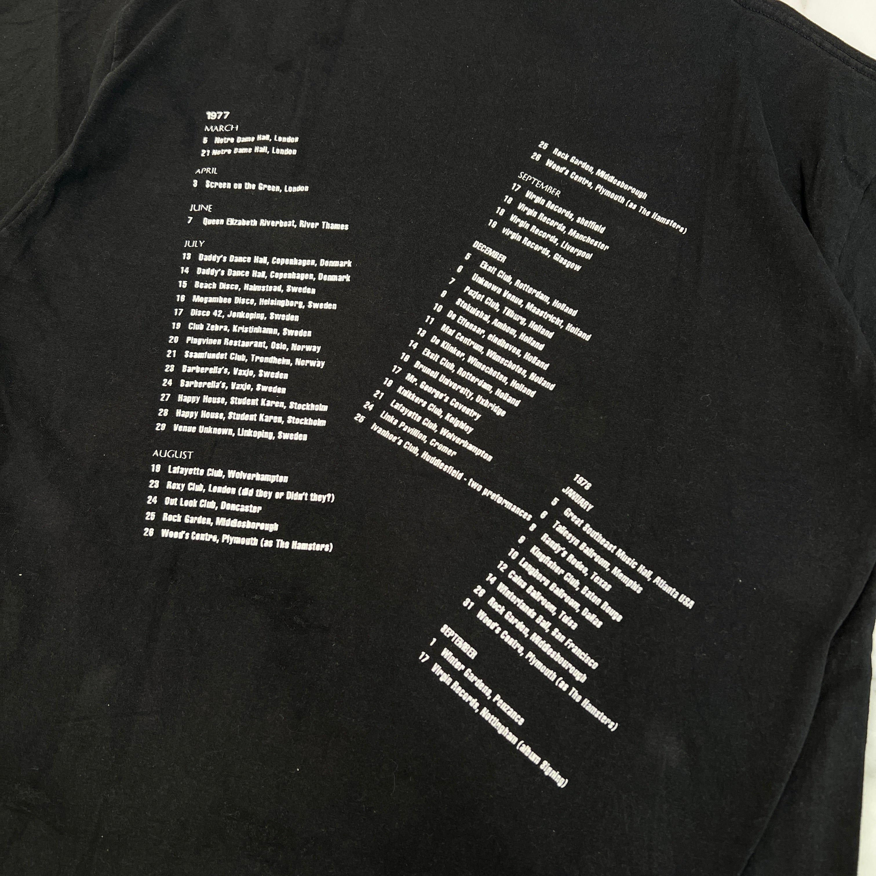 Vintage 90's Sex Pistols "SID VICIOUS 1957-1979" NICE MAN S/S Tee Size XL 90's セックスピストルズ "シド・ヴィシャス 1957-1979" Tシャツ サイズXL