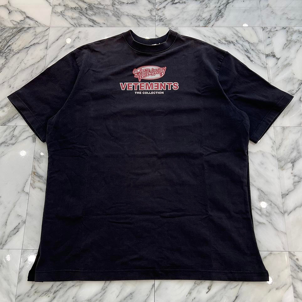 VETEMENTS 2018SS Open Sides Tee WSS18TR8 Size XS ヴェトモン オープンサイドTシャツ サイズXS