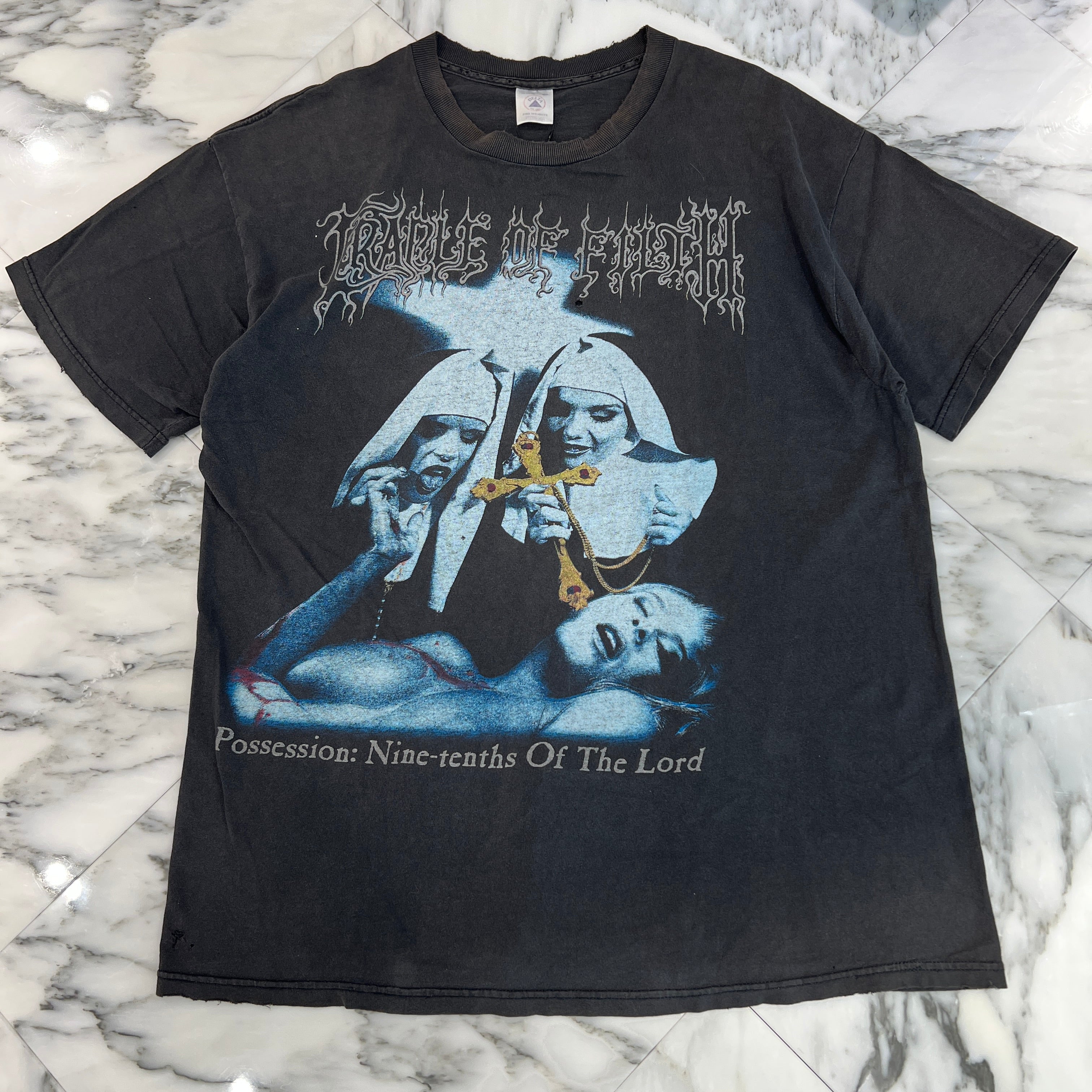 Vintage 90's Cradle Of Filth "Decadence" 1998 DELTA S/S Tee Size XL 90's クレイドルオブフィルス "デカダンス" 1998 デルタ社製 Tシャツ サイズXL