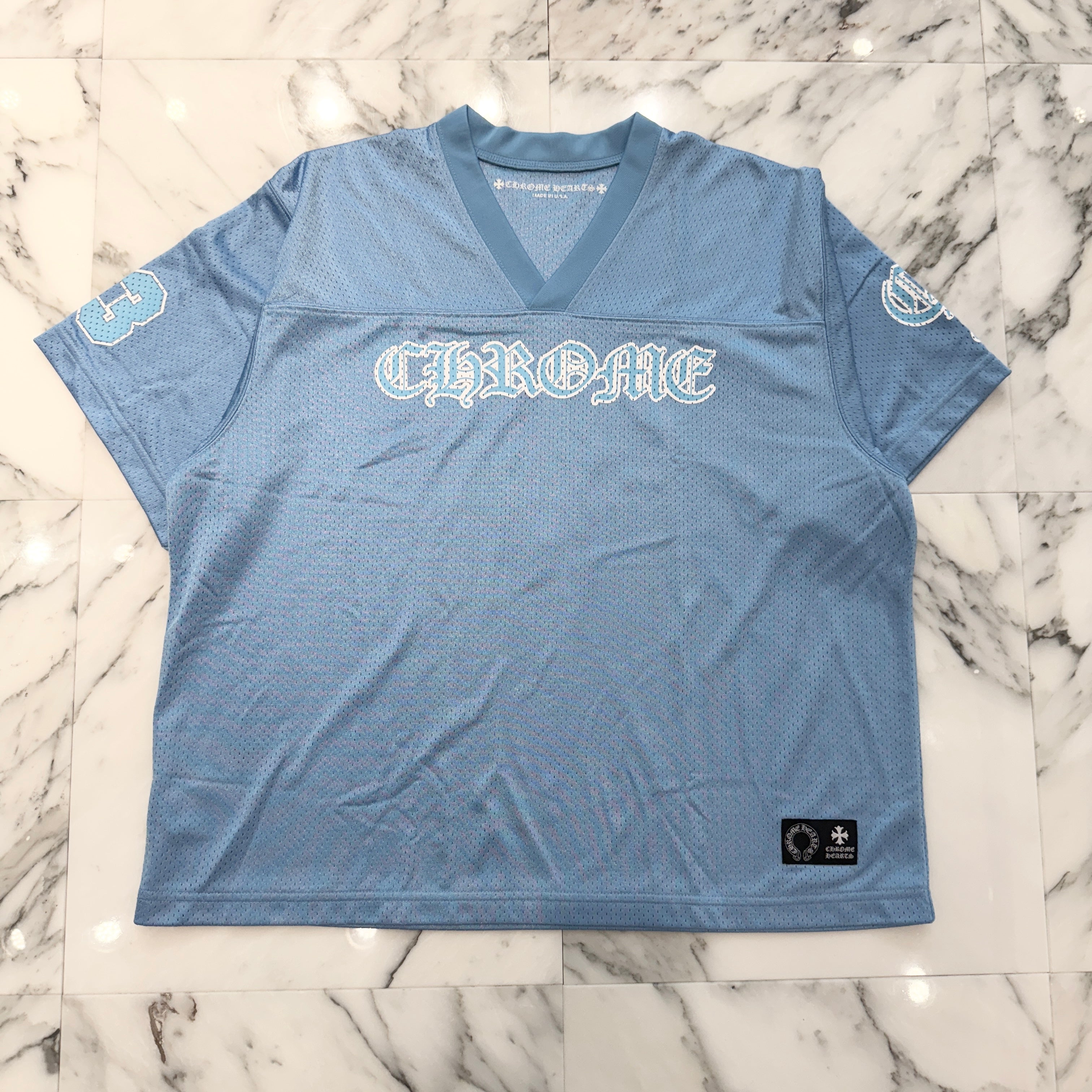 CHROME HEARTS Mesh Warm Up Jersey Size L クロムハーツ メッシュウォームアップジャージー サイズL