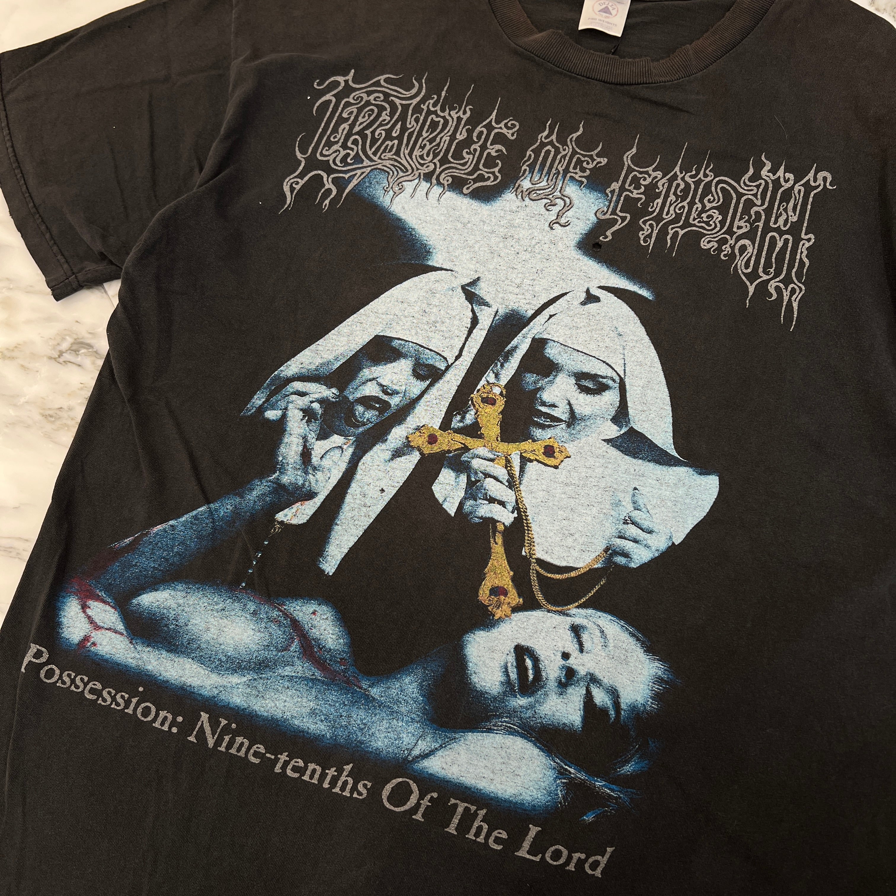 Vintage 90's Cradle Of Filth "Decadence" 1998 DELTA S/S Tee Size XL 90's クレイドルオブフィルス "デカダンス" 1998 デルタ社製 Tシャツ サイズXL